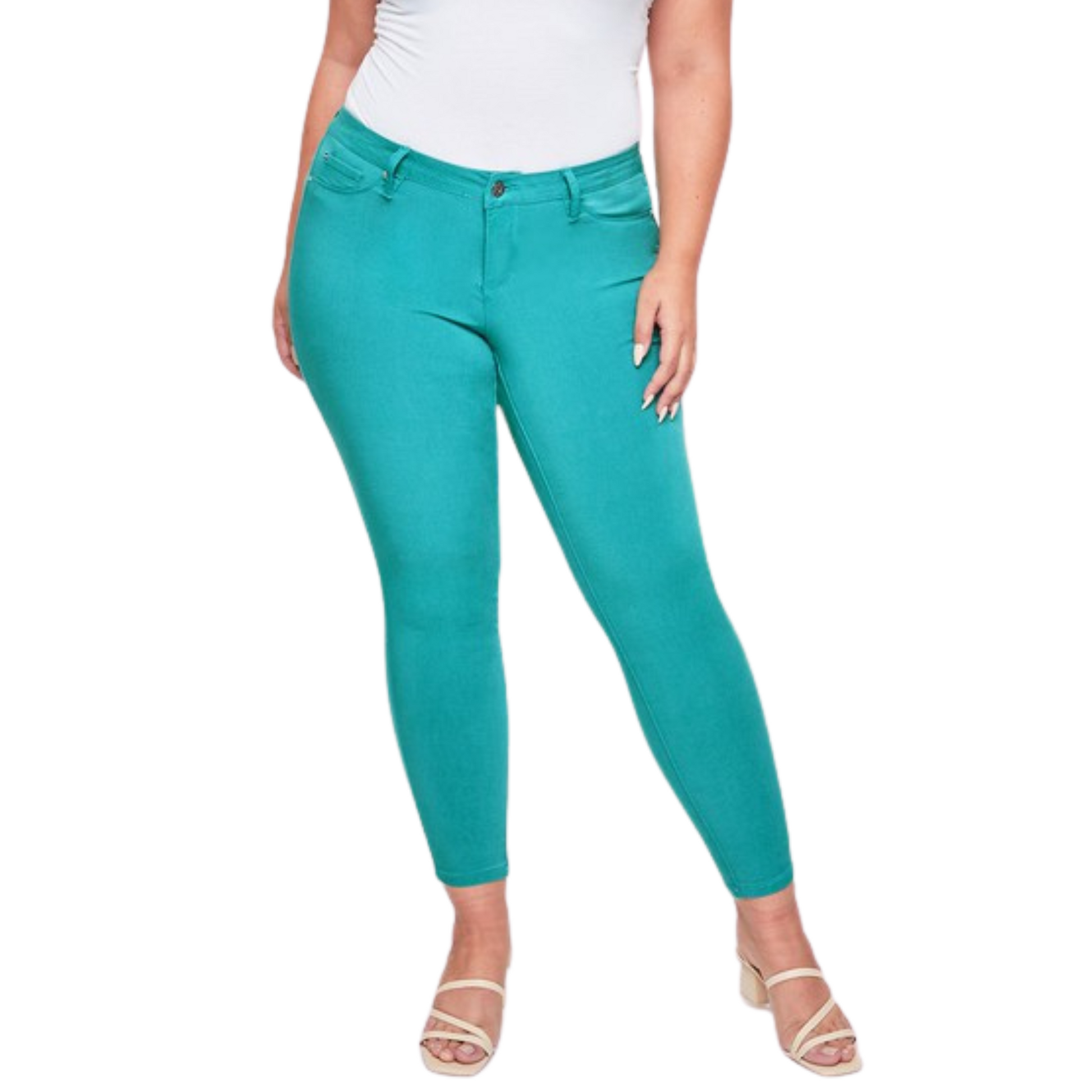 The Women's Hyper Stretch Skinny Jeans are designed for optimal comfort and a flattering fit. Made with Hyper Stretch technology, these plus size jeans are available in a variety of colors and provide superior comfort and flexibility. Whether you are heading out for a day of errands or lounging at home, these jeans are the ideal choice for style and comfort.
