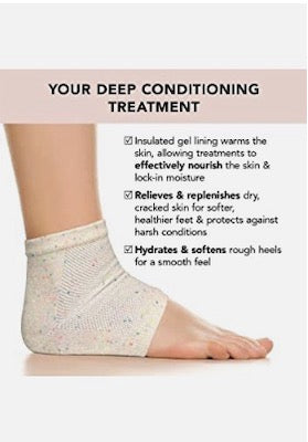 Kitsch's Moisturizing Spa Socks are the perfect remedy to dry, chapped skin and a great way to pamper yourself by bringing the spa to your home. Add your favorite lotion or cream for a deep conditioning, and treat yourself to soft, supple skin.