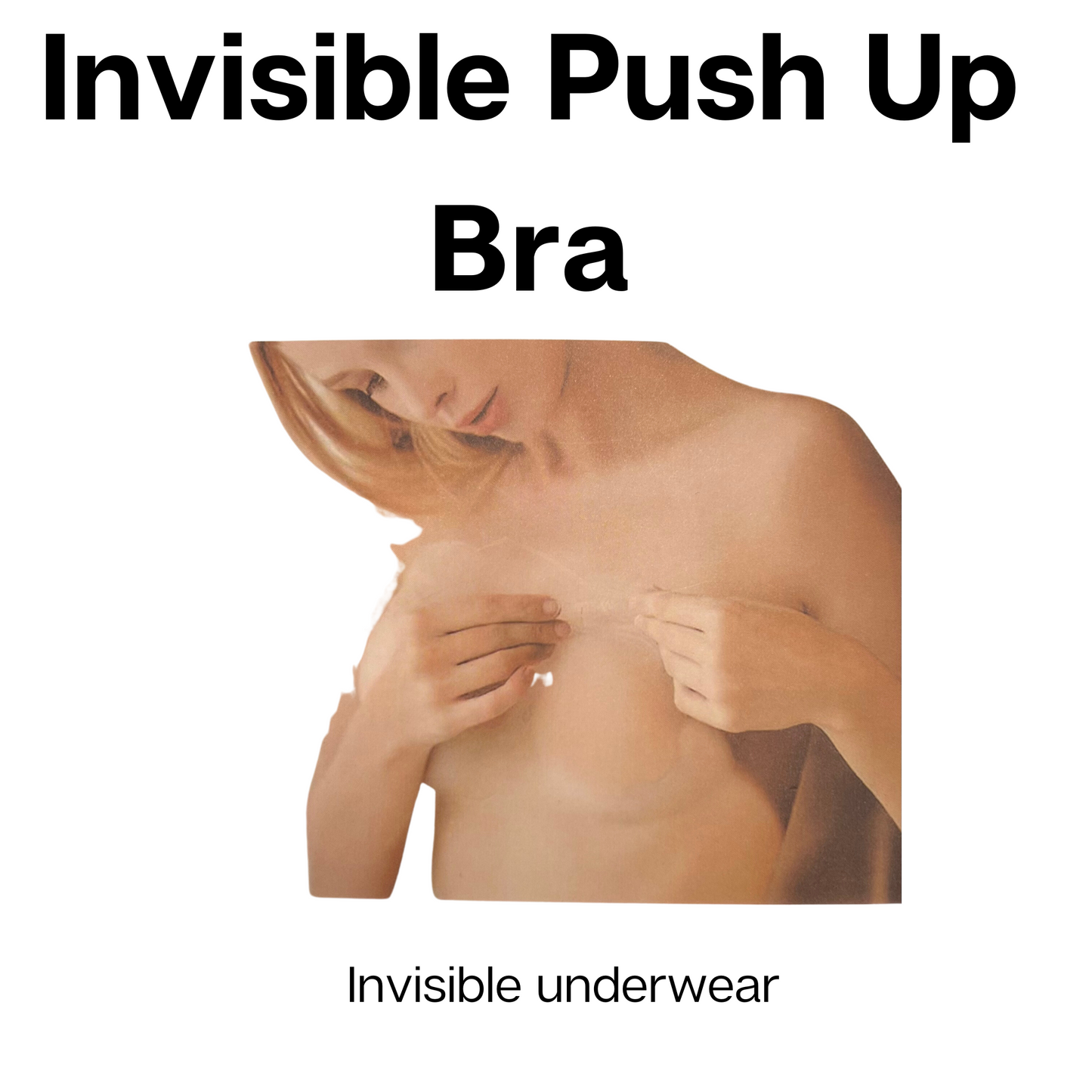 adhesive push up bra in nude color