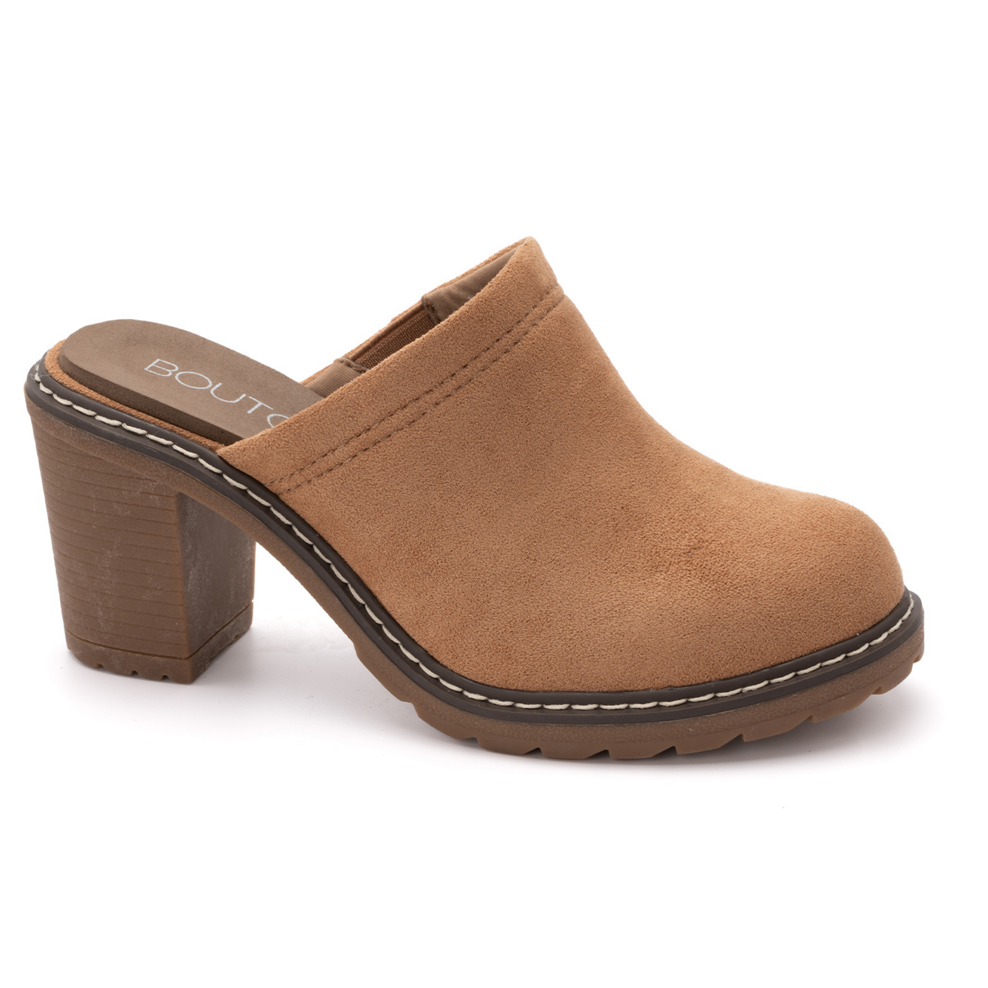 The Lantern is a timeless style crafted with luxurious brown suede. It is a mule design with a wedge heel and open back, making it a versatile and unique choice. Offering a modern take on classic design, the Lantern is sure to accessorize any look.