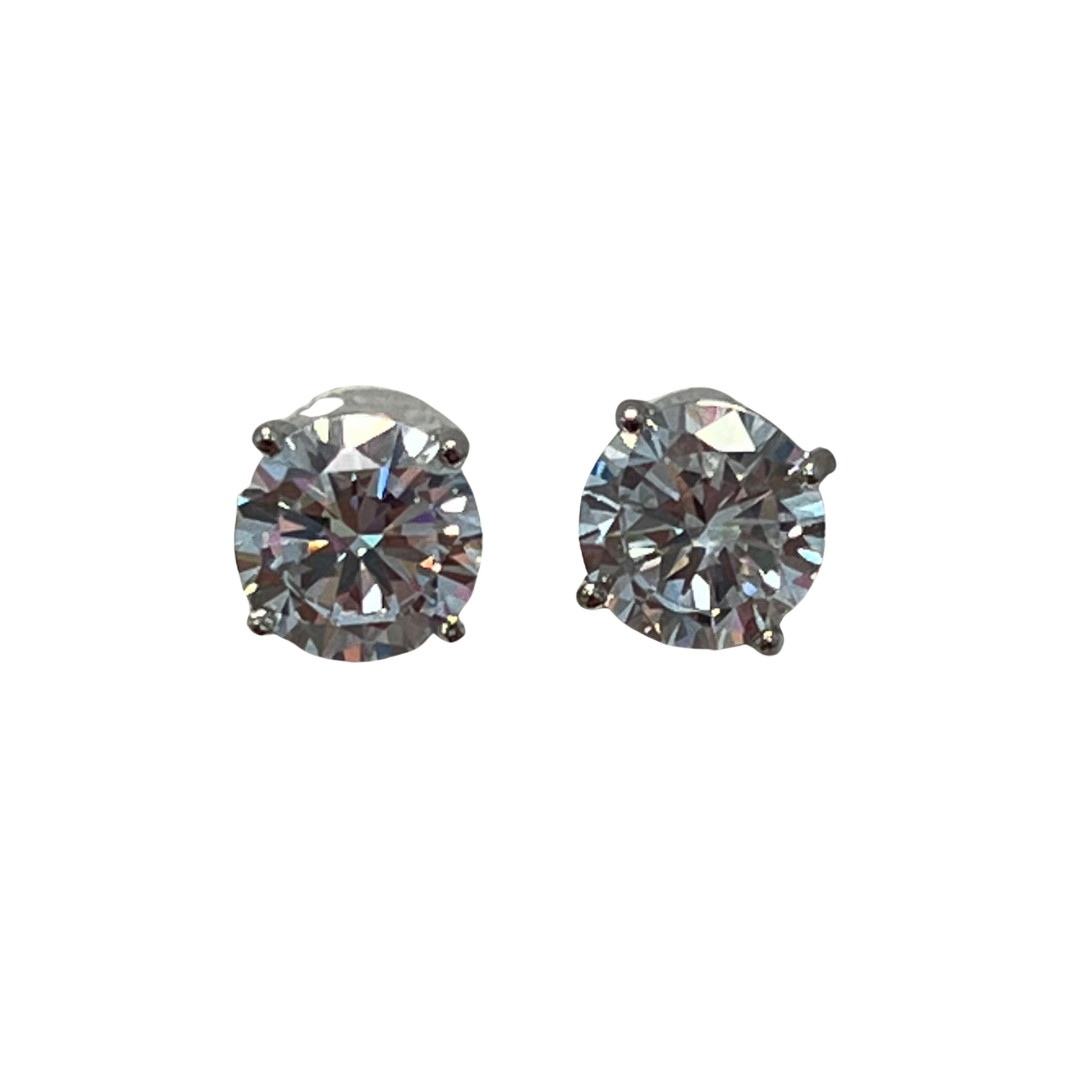These Large Cubic Zirconia Studs are perfect for adding a luxurious, sparkly accent to any look. Crafted with top-grade cubic zirconia, each earring provides a glamorous shine with maximum durability. For glamour that lasts, these earrings are a must-have.