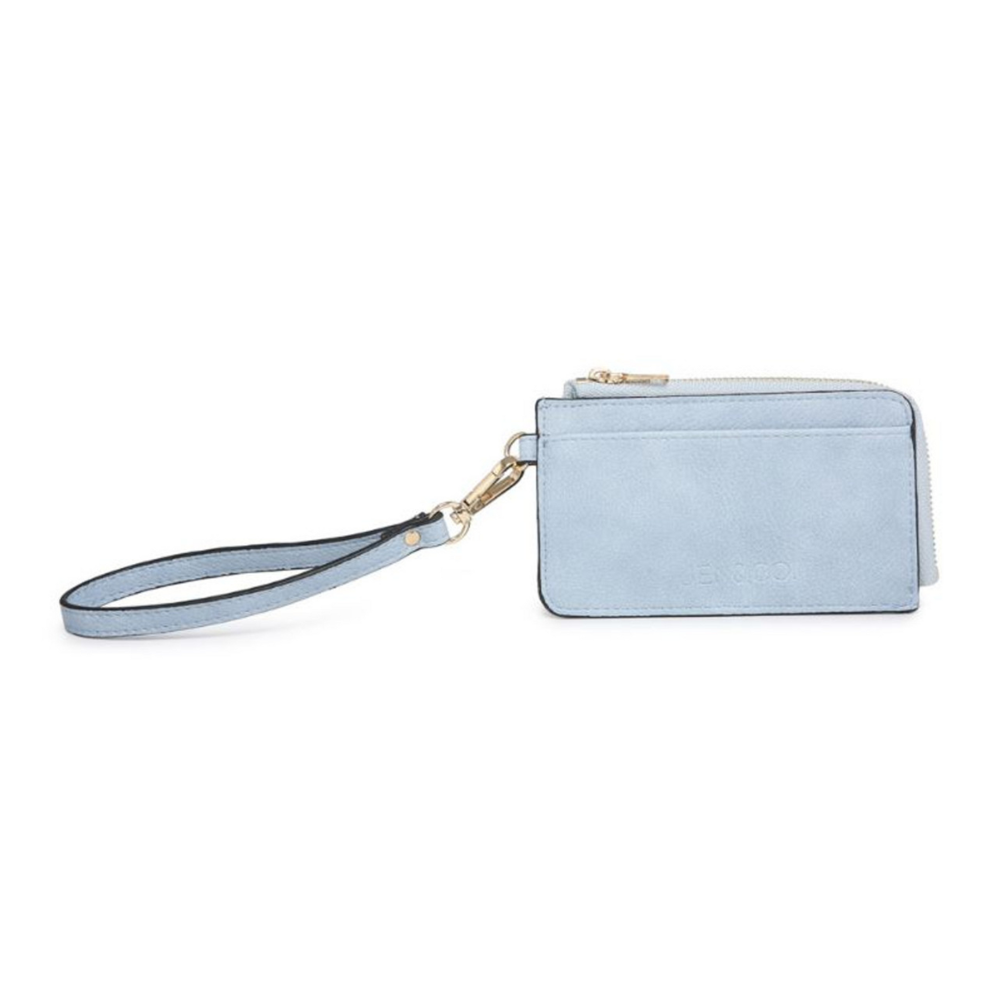 Annalise wallet in cerulean blue