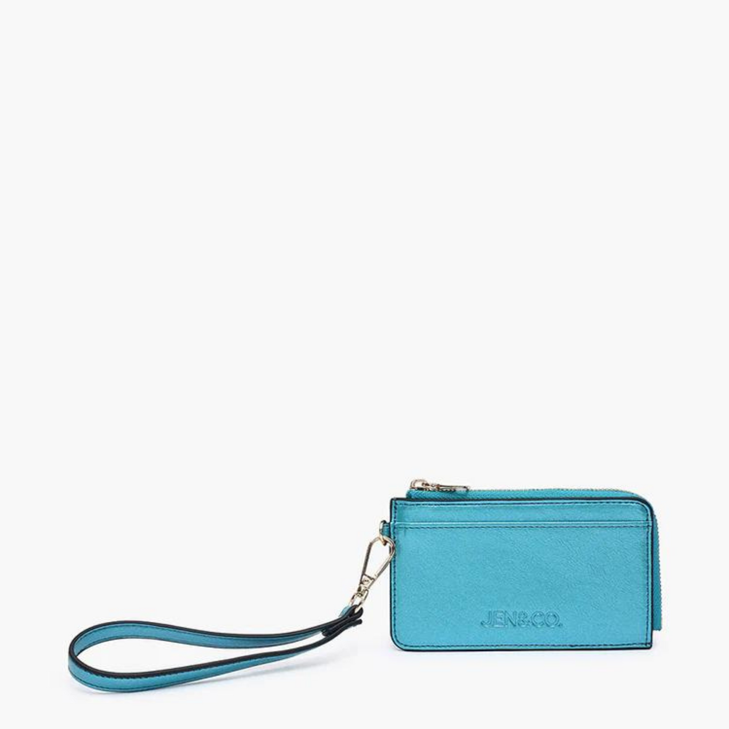 Annalise wallet in turquenite blue