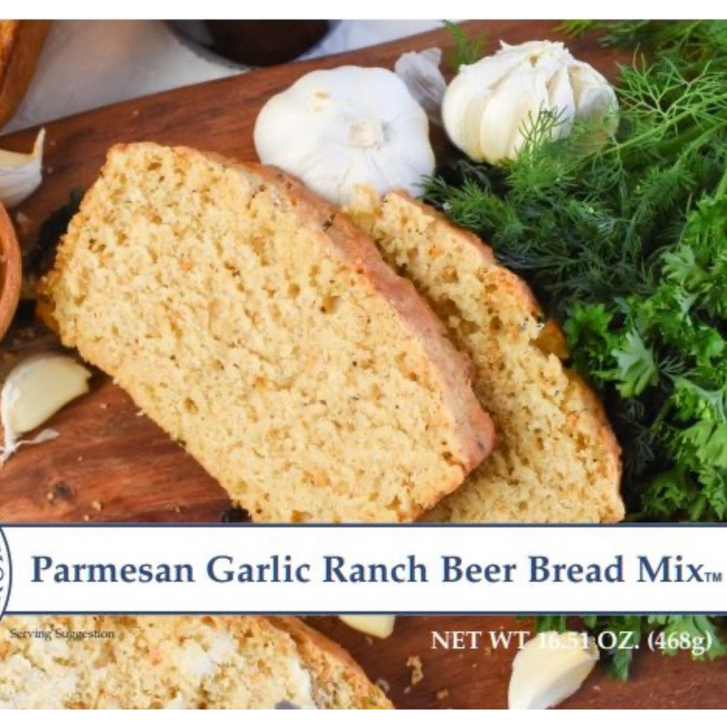 Get ready to indulge in a mouthwatering treat with our Parmesan Garlic Ranch Beer Bread! Made with savory parmesan cheese, zesty garlic, and flavorful ranch, this hearty bread will warm your heart and fill your tummy with its irresistible taste and aroma. The best part? Beer brings out the bread's rustic taste. Perfect for game nights, a compliment to soup or bbq, or even just as a snack, our beer bread is a sure hit for all ages