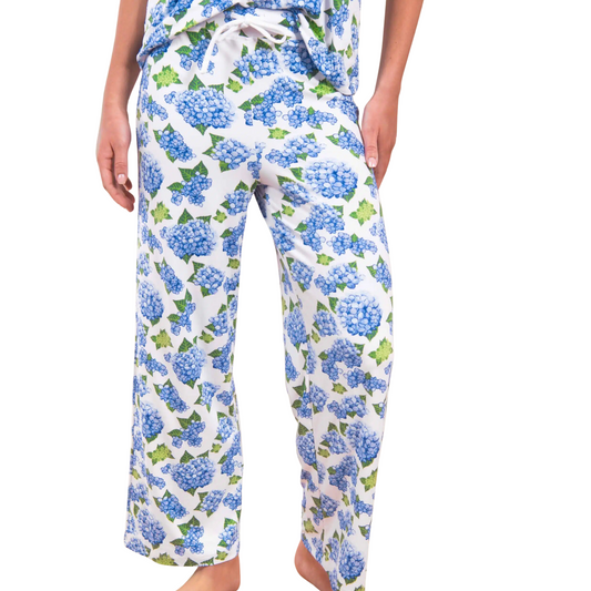 Hydrangea Pajama Pants