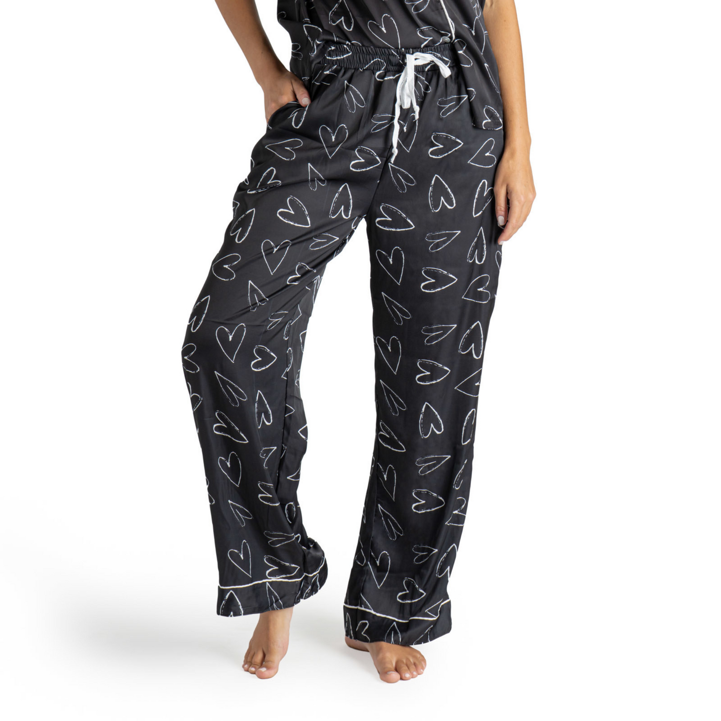 Satin Pajama Pants