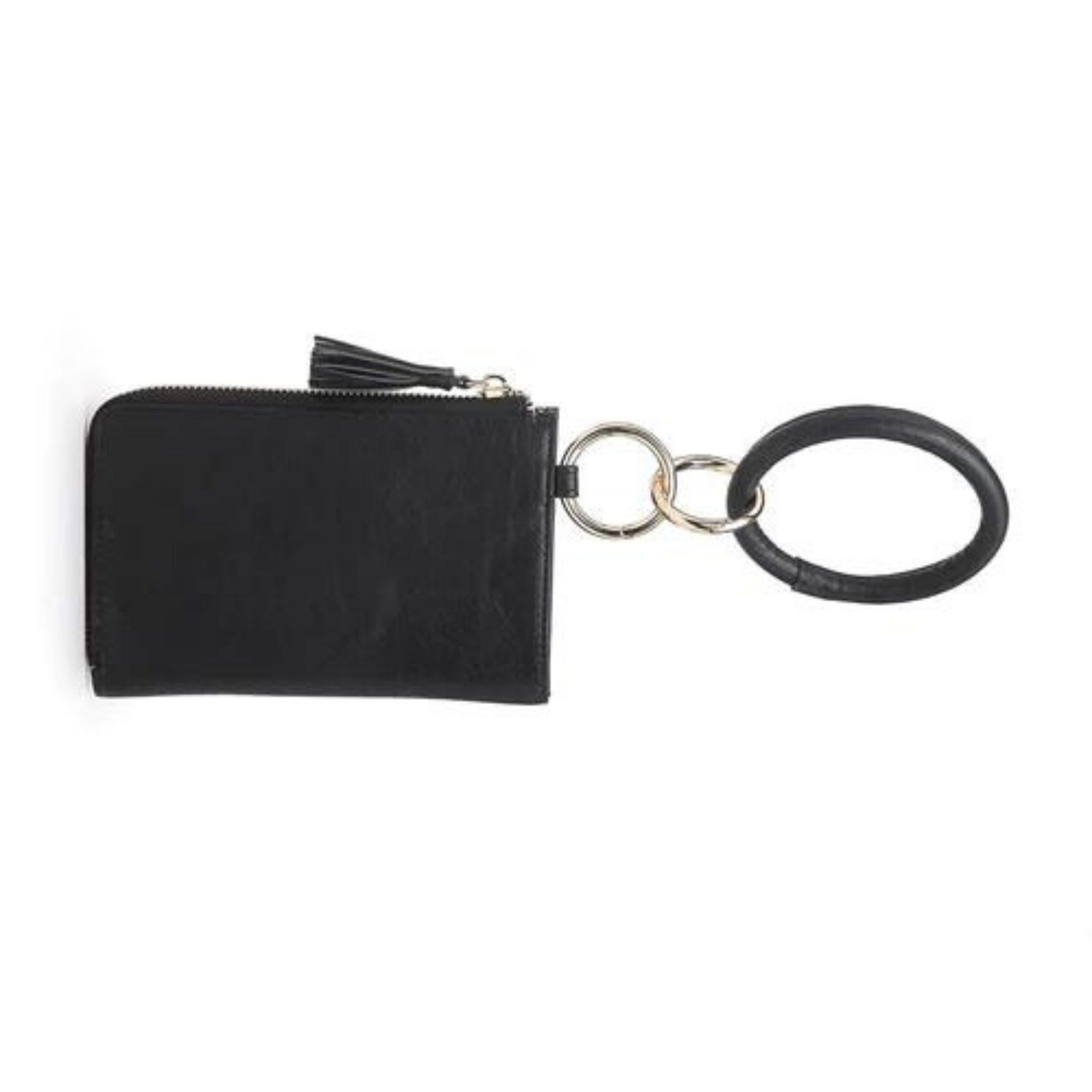 Black Wristlet Bangle Wallet from Jen & Co.