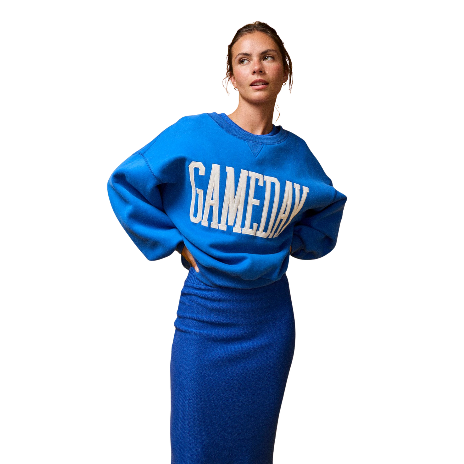 Game Day Sweatshirt in blue