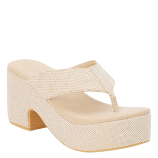 The Bonnie wedge thong from Matisse combines timeless design with everyday comfort. Crafted in a natural color palette, this style offers a seamless silhouette under fitted clothing while providing the support and coverage you need. The wedge construction delivers a flattering fit that moves with your body, making it an essential addition to any wardrobe. Perfect for those who prioritize both style and functionality in their intimate apparel.