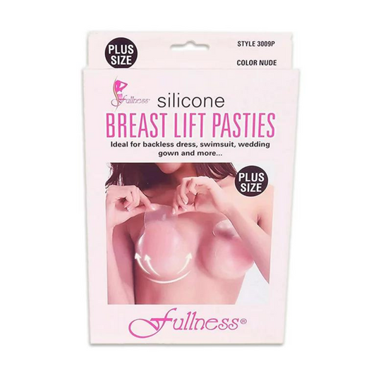 Get unbelievable curves with these reusable breast; silicone pasties. You will look your best in your strapless or backless dresses. A simple solution for a quick and effective enhancement.  Provides total nipple coverage while smoothing, lifting and supporting your breast without wearing a padded bra. It is required that you wash your breast area thoroughly. Rinse skin completely of all residue and dry