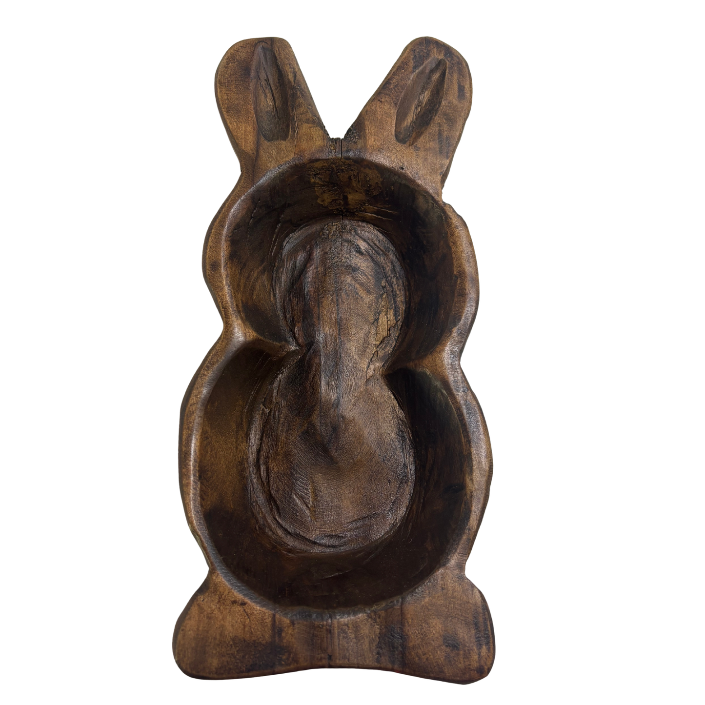 Elevate your table presentation with this exquisite wooden serving dish, featuring an elegant Easter bunny design. Crafted with the refined aesthetic Valentino is known for, this piece seamlessly blends functionality with sophisticated style. Perfect for holiday gatherings, special occasions, or everyday entertaining, the natural wood construction offers durability while the iconic bunny motif adds a charming, festive touch. An ideal accent for those who appreciate quality craftsmanship and timeless design.