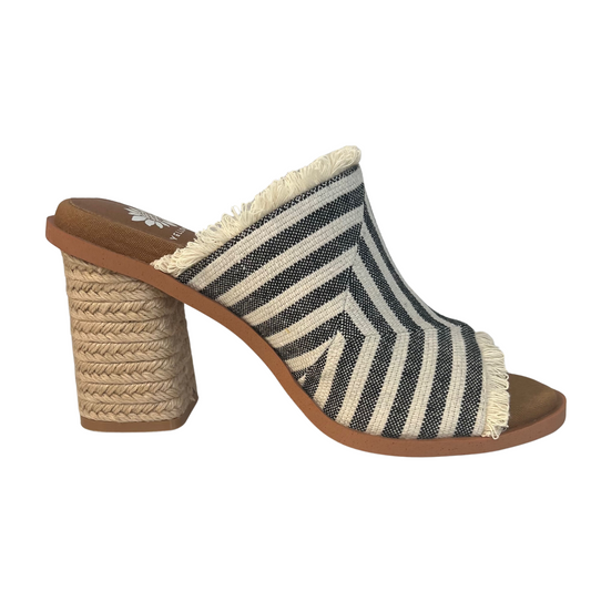 A little beachy, a little flirty, and a whole lot of style! These sophisticated espadrille heels are crafted with a soft, padded footbed so you can show them off all day long. 4.25" Heel height High rebound Footbed Man-made outsole