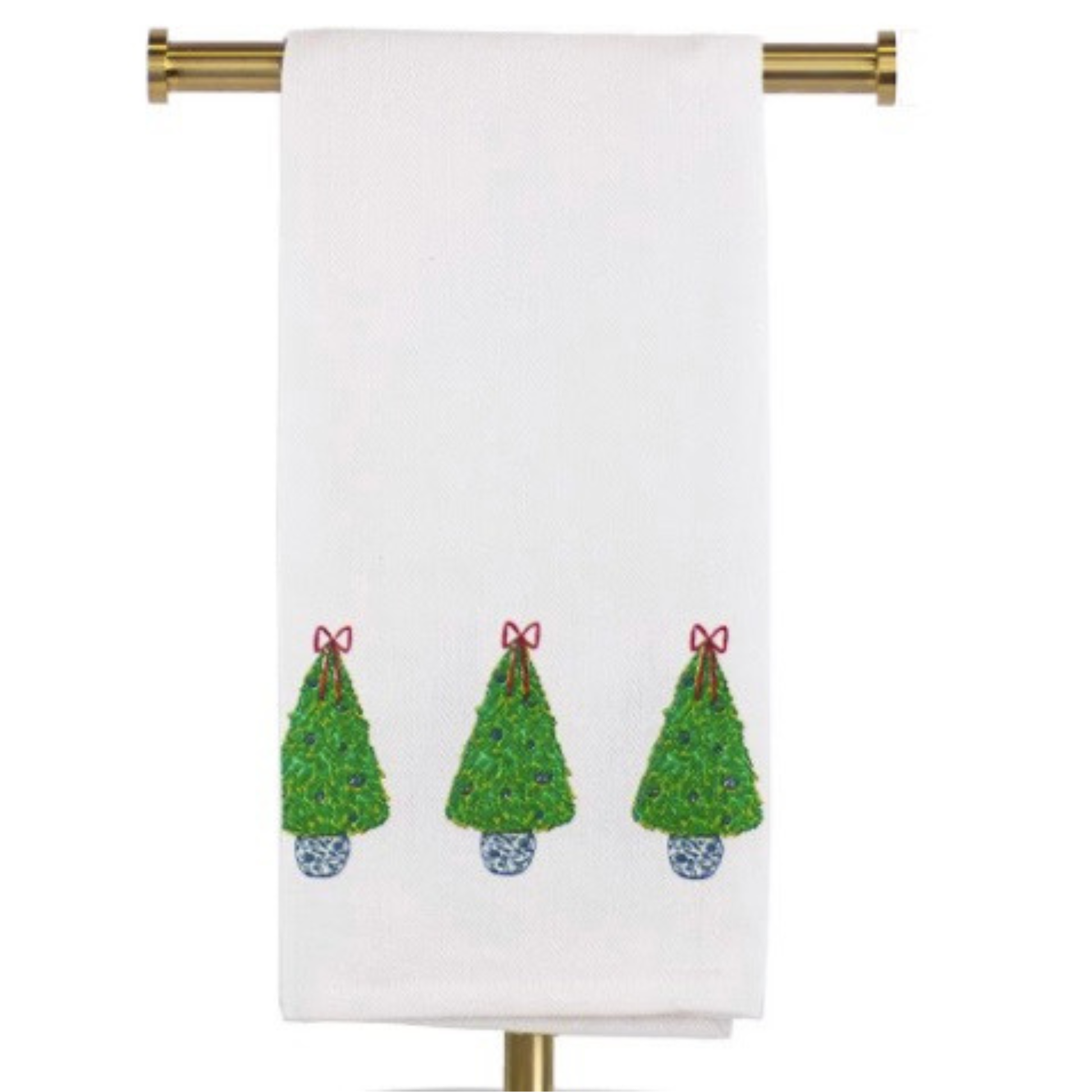 Christmas hand towel in Christmas Topiary
