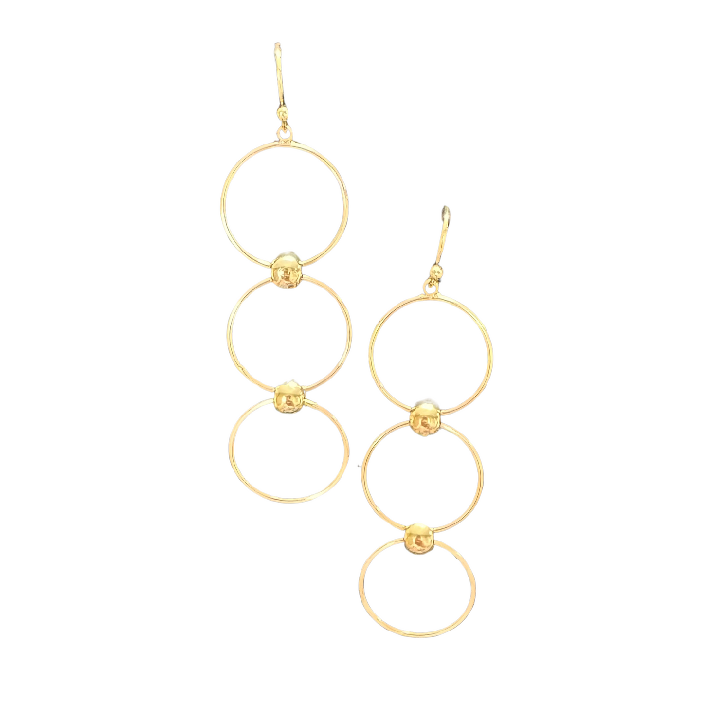 Circle Drop Earrings