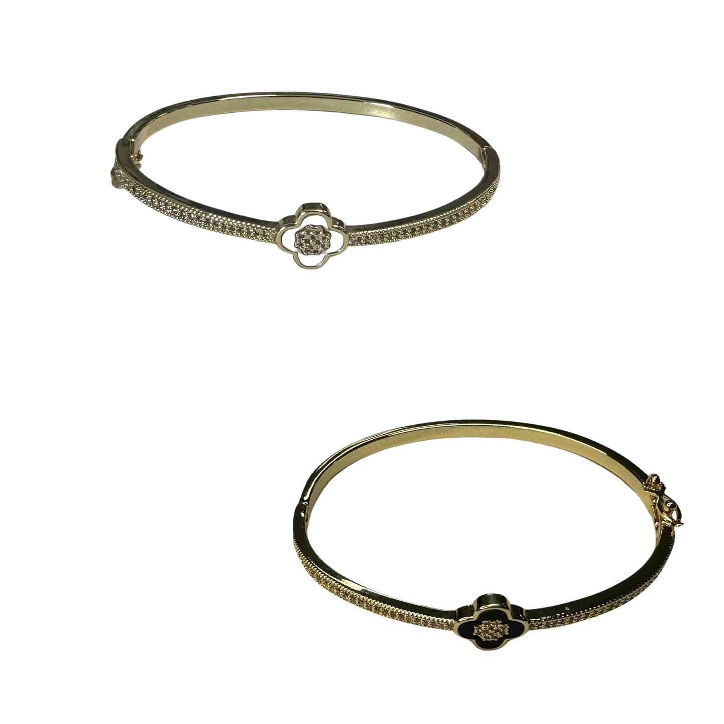 Clover Cuff Bangle