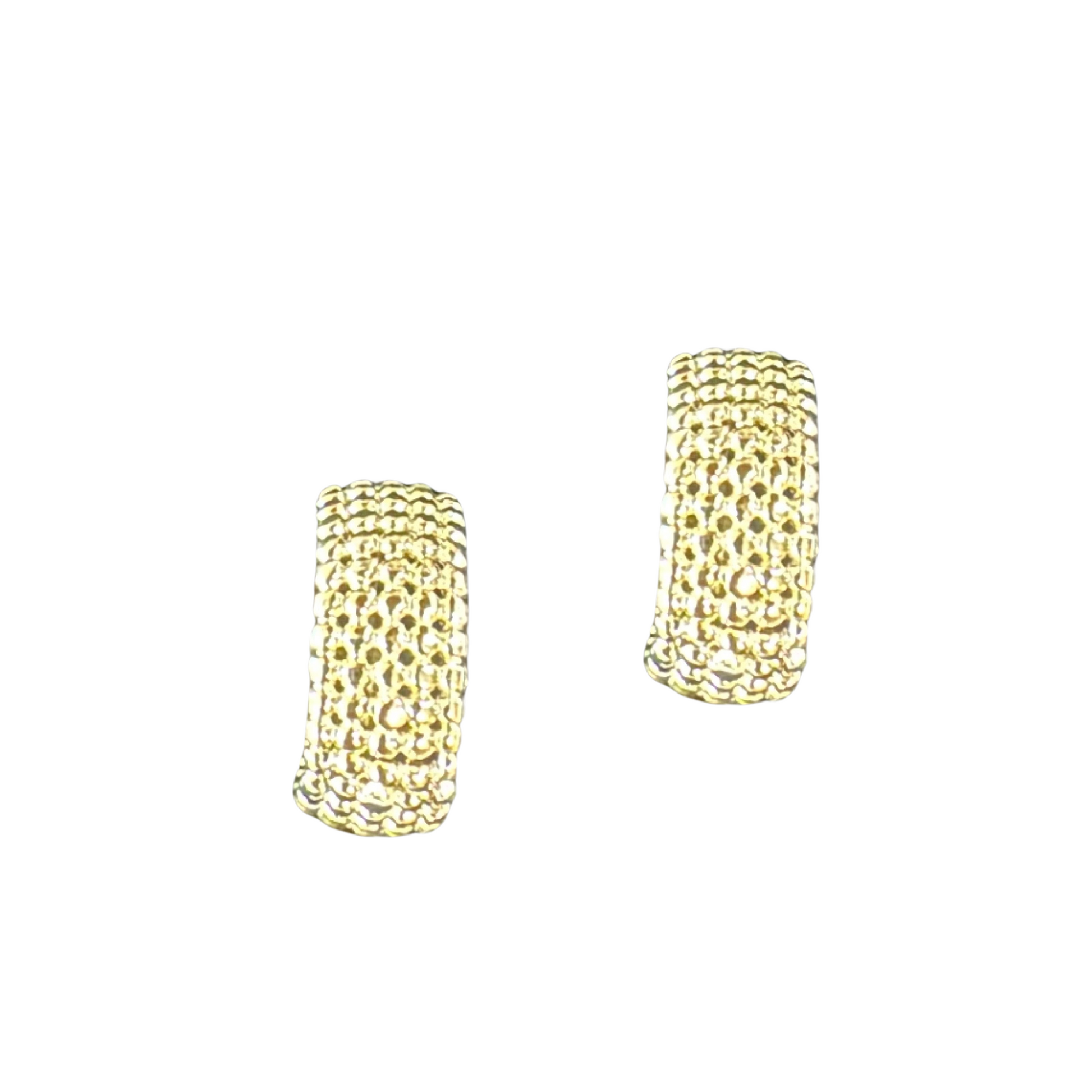 These Small Cuff Earrings feature a beautiful circle cuff design and small hoops, all crafted in elegant gold material. Add a touch of sophistication to any outfit with these versatile and timeless earrings. Expertly designed for a polished and stylish look.