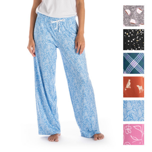 The Daydream Loungewear Pants offer optimal comfort and style. Crafted from a signature soft stretch fabric for a relaxed wide leg fit, they feature a comfy elastic waistband and soft drawstring tie for adjustable wear. Perfect for days spent lounging, these pants are also machine washable.