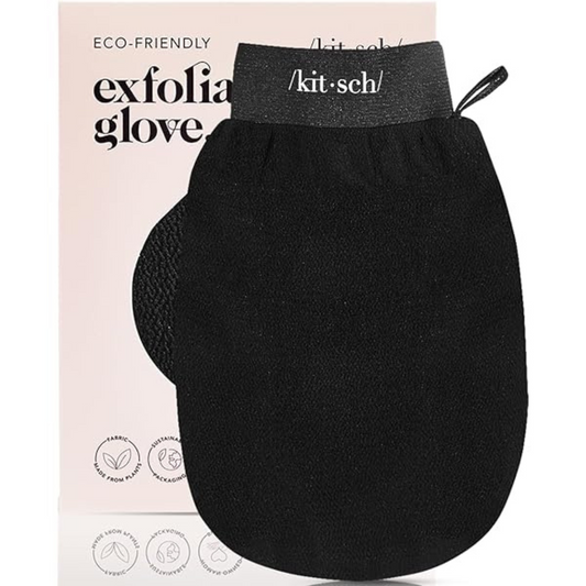 SUSTAINABLE: Scrub away dead skin cells with Kitsch Eco-friendly Body Exfoliating Glove. These exfoliating body scrub gloves are made from plants, making them safe and perfect for those with sensitive skin. They're gentle on the environment, making it a truly sustainable choice.