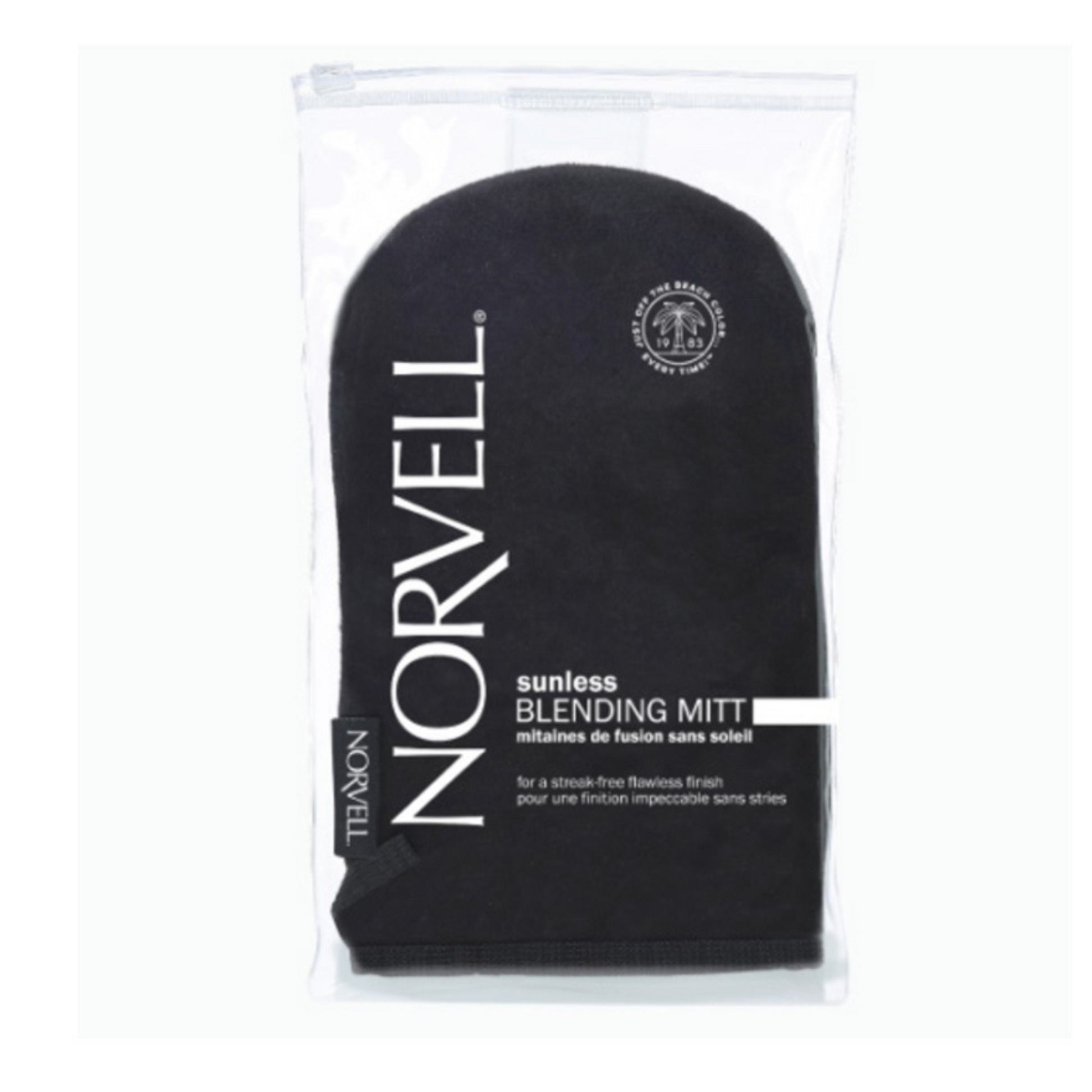 The Blending Mitt provides a mess-free sunless tanning experience. Its unique design allows for even coverage and an ultra-smooth finish. This mitt eliminates streaks and lines for a flawless bronzed look.