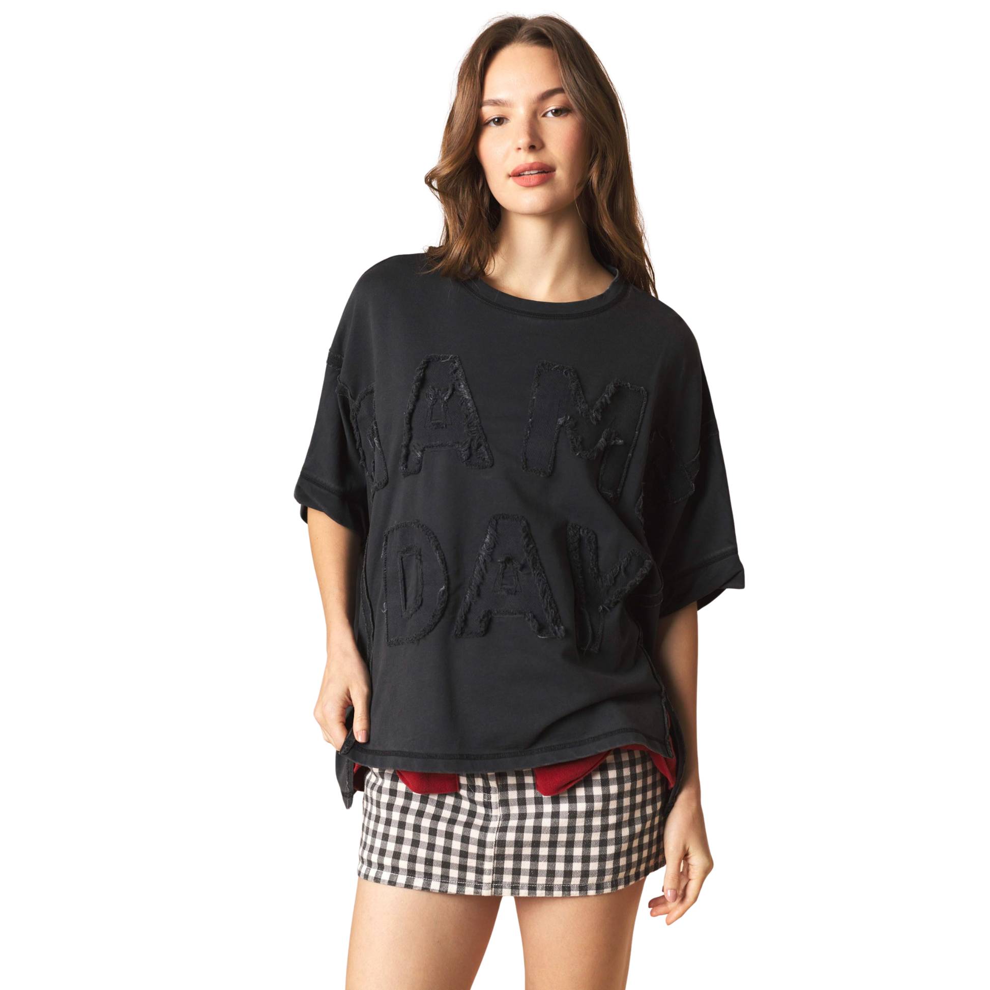 Short sleeve top with Game Day graphic