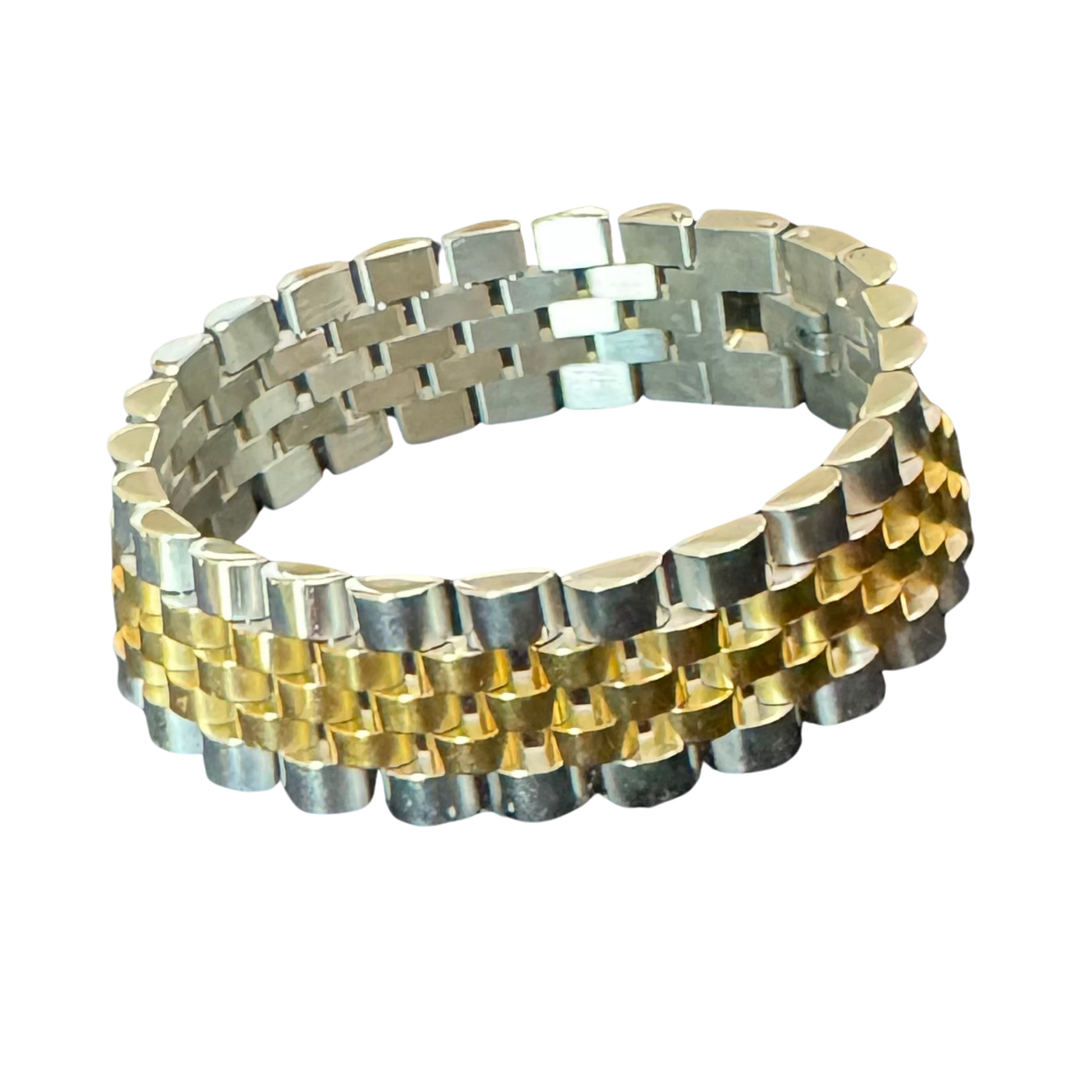 Gold Mix Rolex inspired bracelet