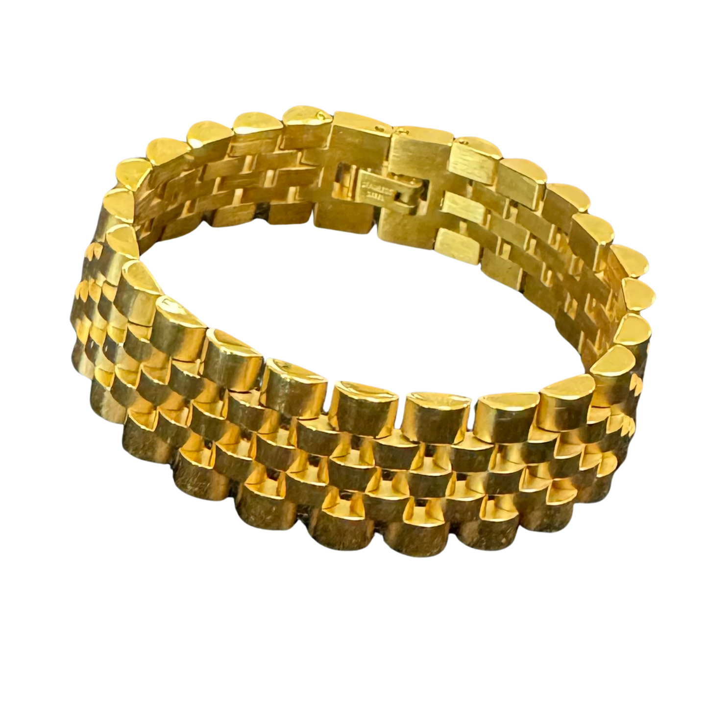 Gold rolex insprired bracelet