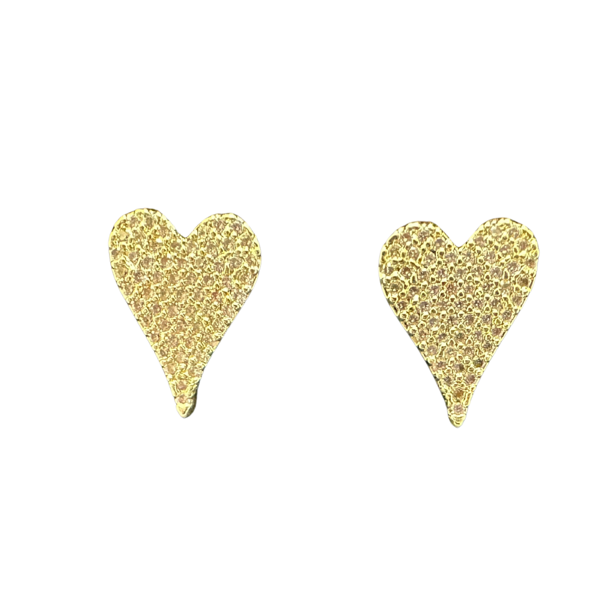 Elevate your everyday elegance with these exquisite Heart Stud Earrings from Perdido Gems. Crafted in lustrous gold, these delicate studs feature a timeless heart design that adds a touch of sophistication to any look. Perfect for layering or wearing solo, they're an essential piece for those who appreciate refined jewelry. The secure stud backing ensures comfortable, all-day wear, making them ideal for both casual occasions and special moments.