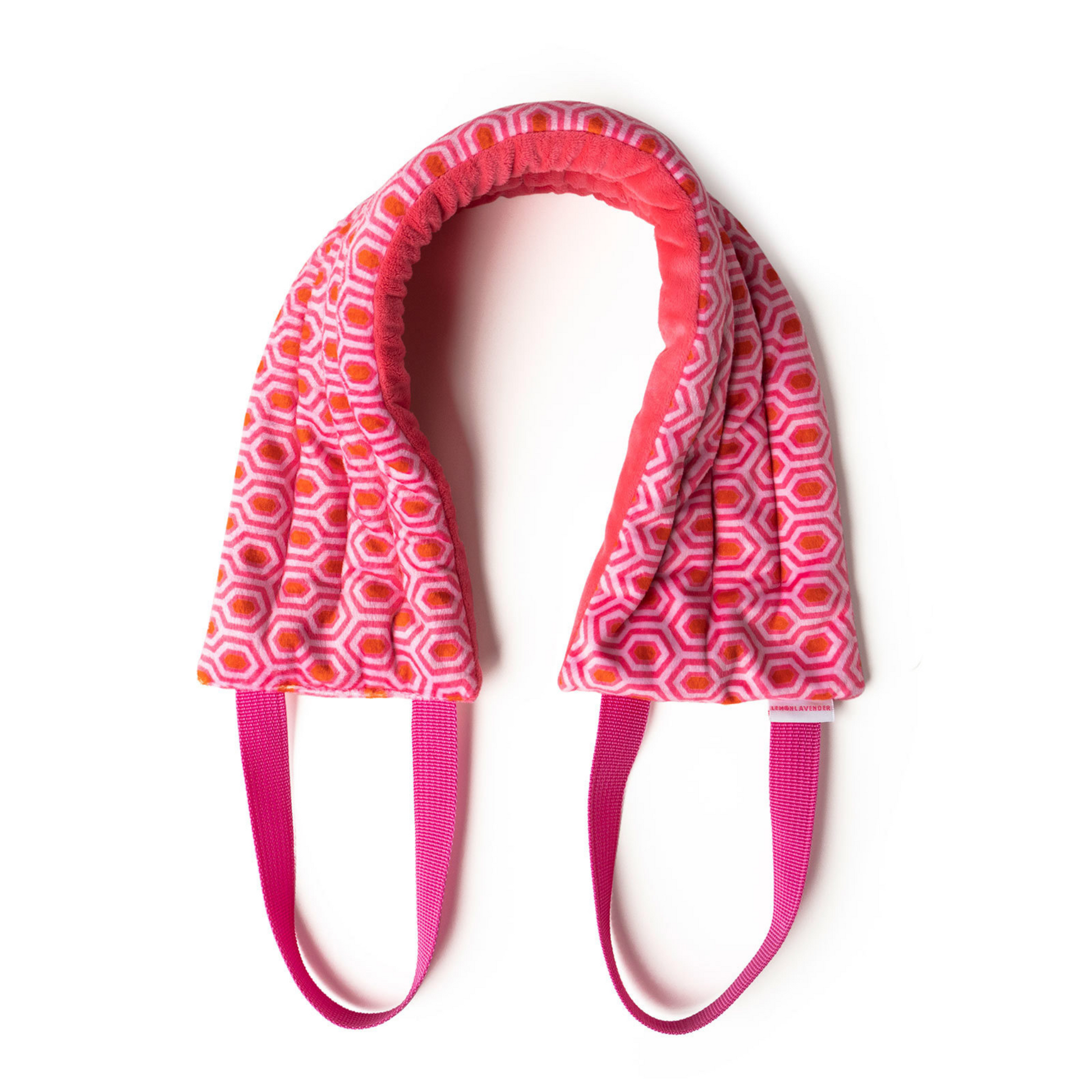hot pink heated neck wrap