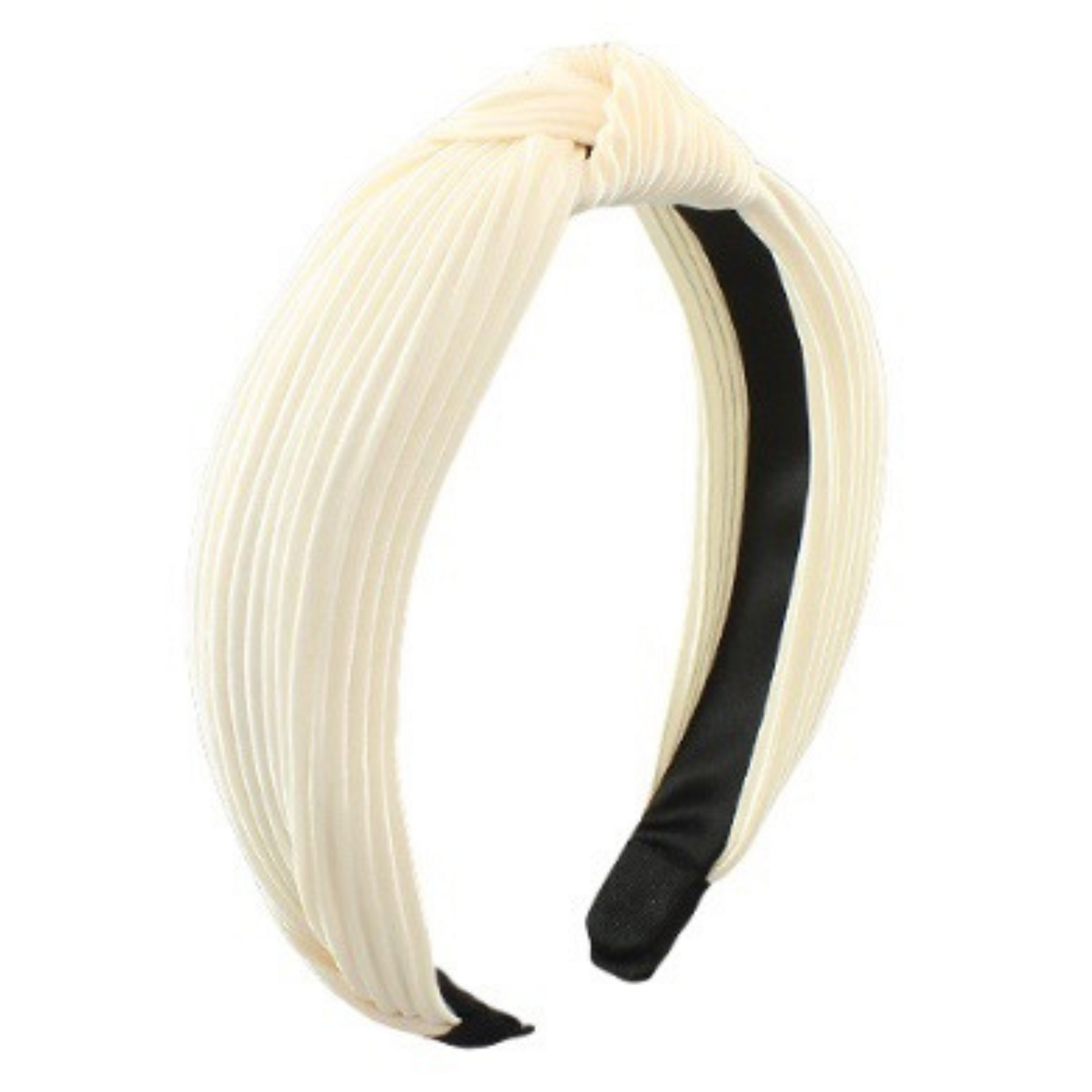 Top Knot Headband in ivory