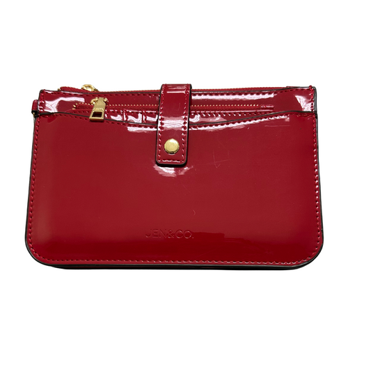 Jackie 2-in-1 Wristlet in red