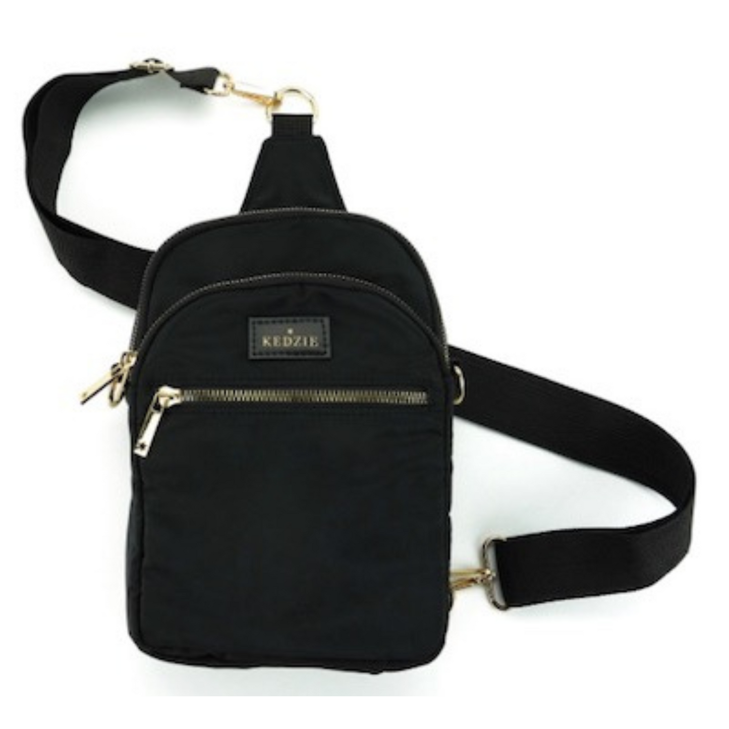 Kedzie rountrip convertible sling in black