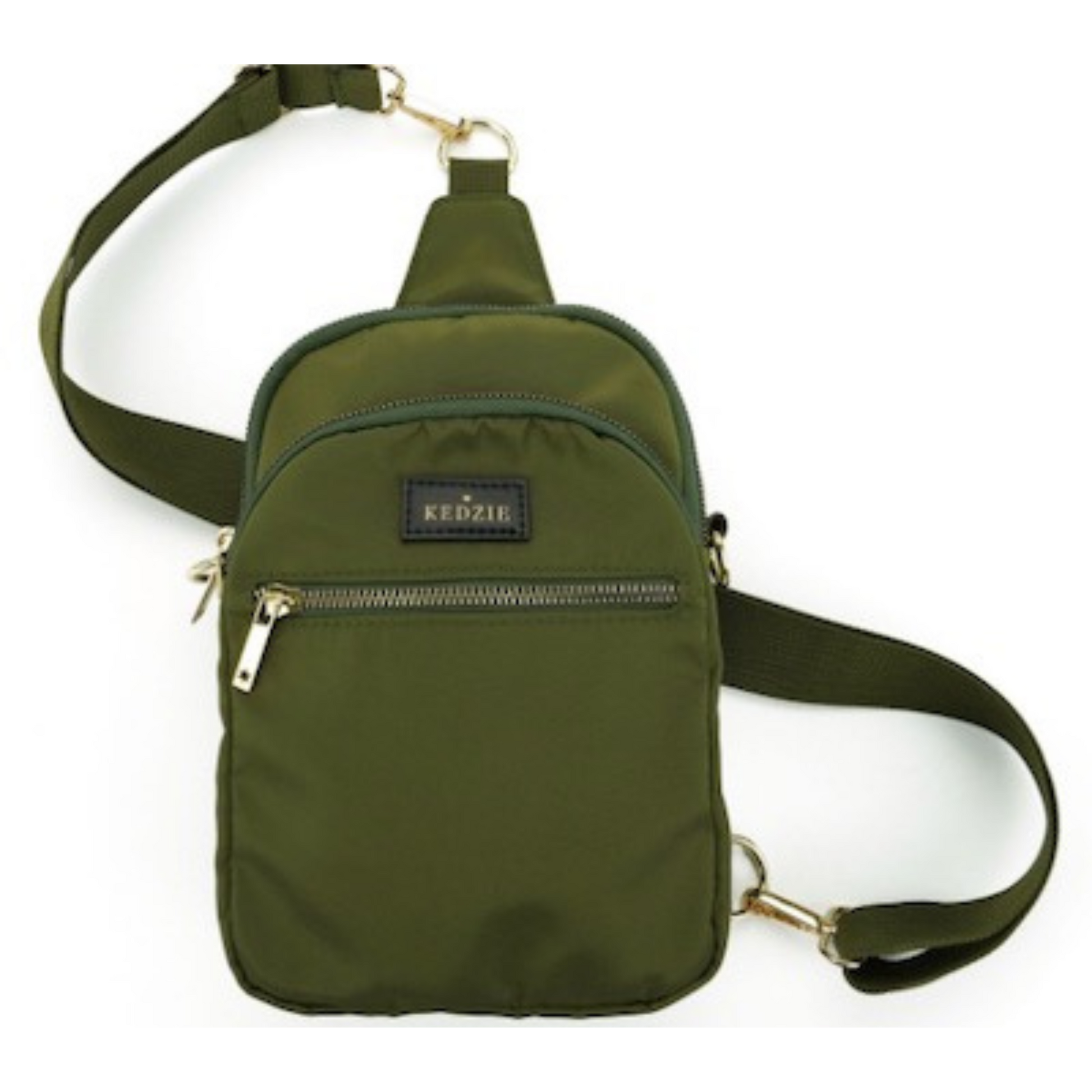 Kedzie convertible roundrtip sling in olive