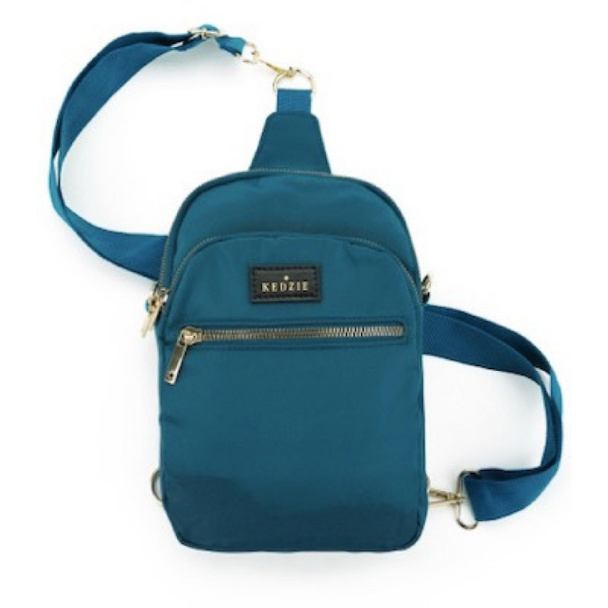 Kedzie roundtrip convertible sling in teal