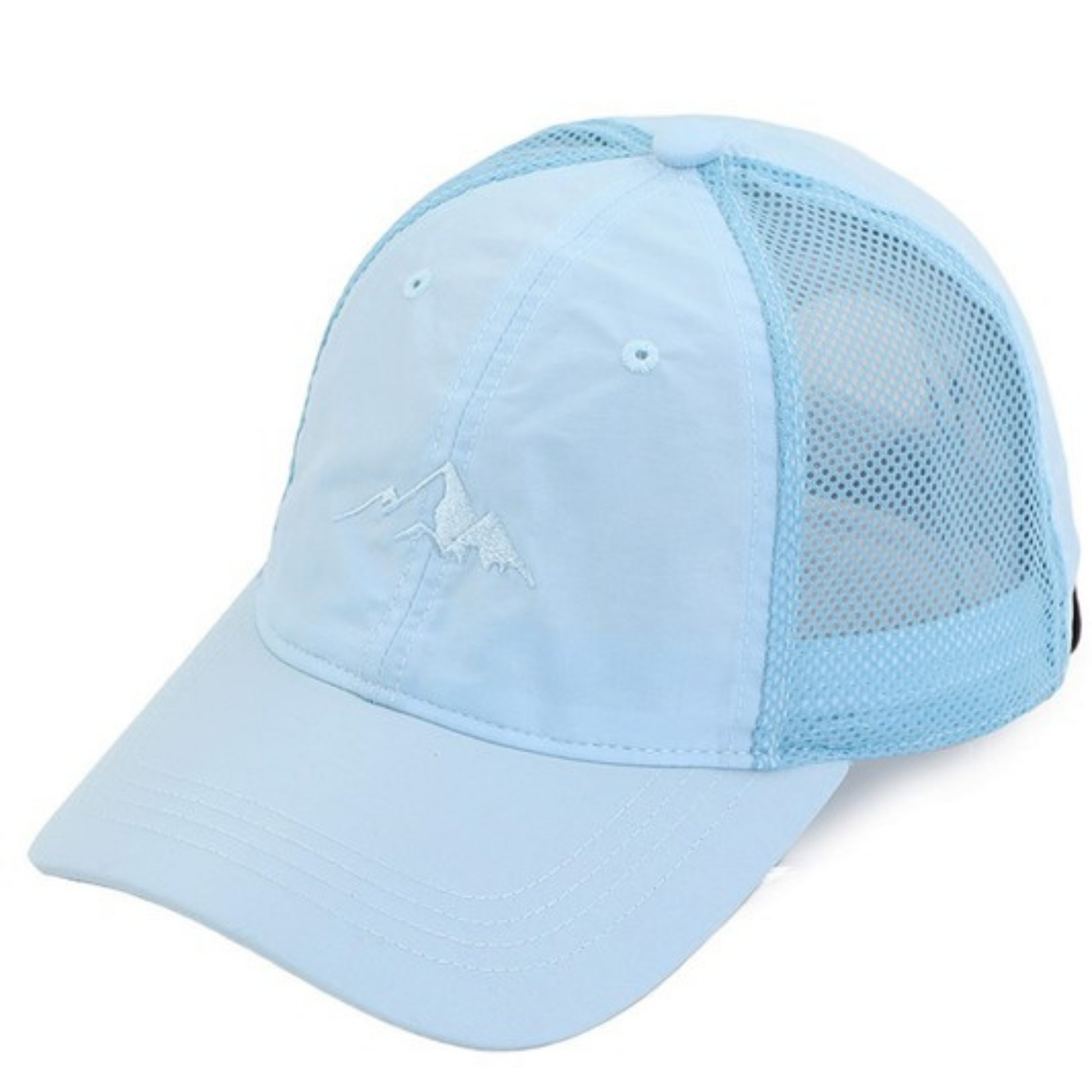 Weightless windbreaker baseball cap in light blue