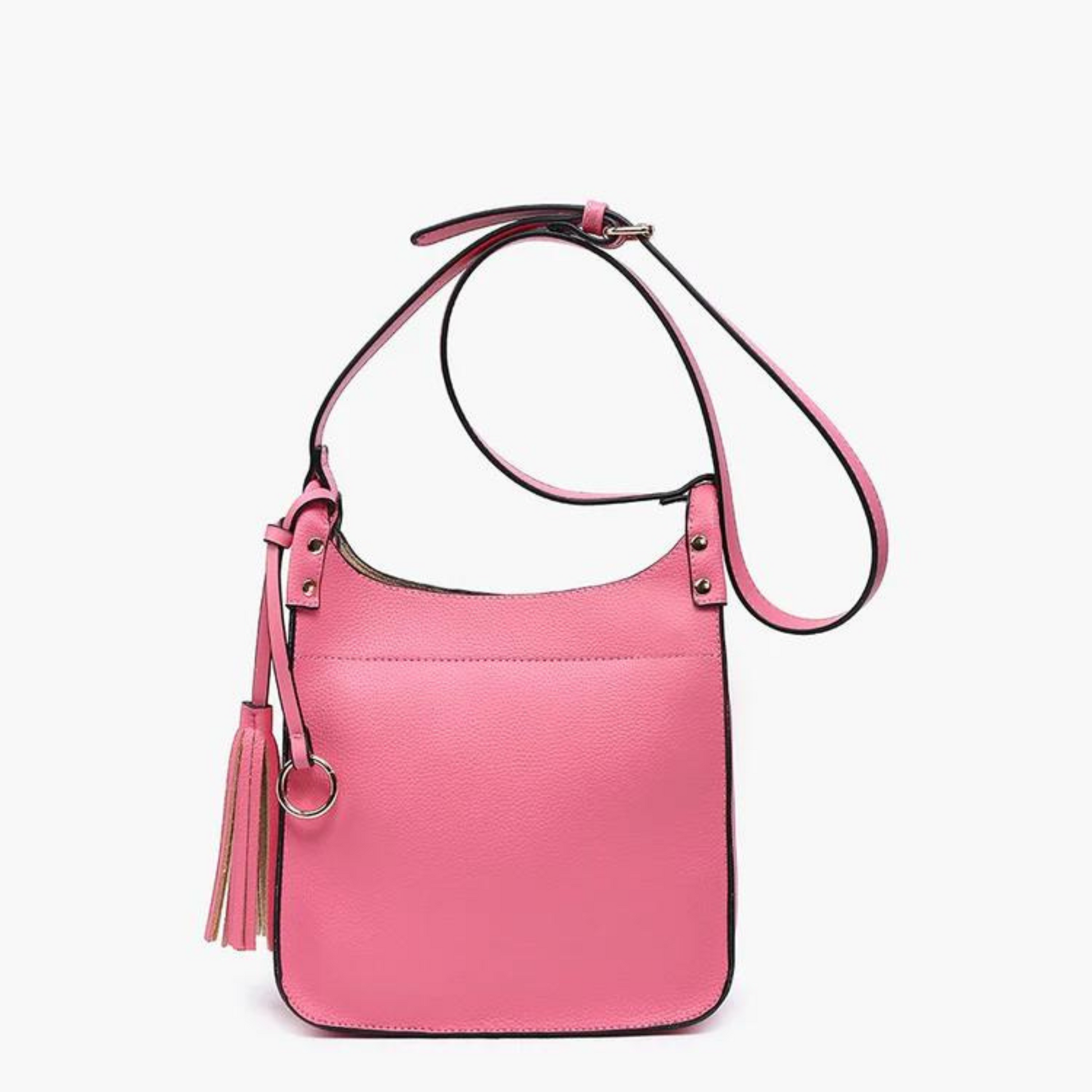 Lucinda square crossbody bag in bubblegum