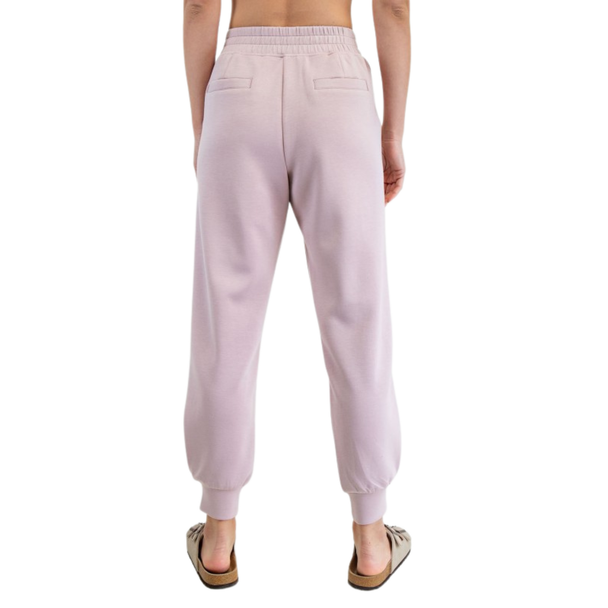 Modal Scuba Joggers in mauve