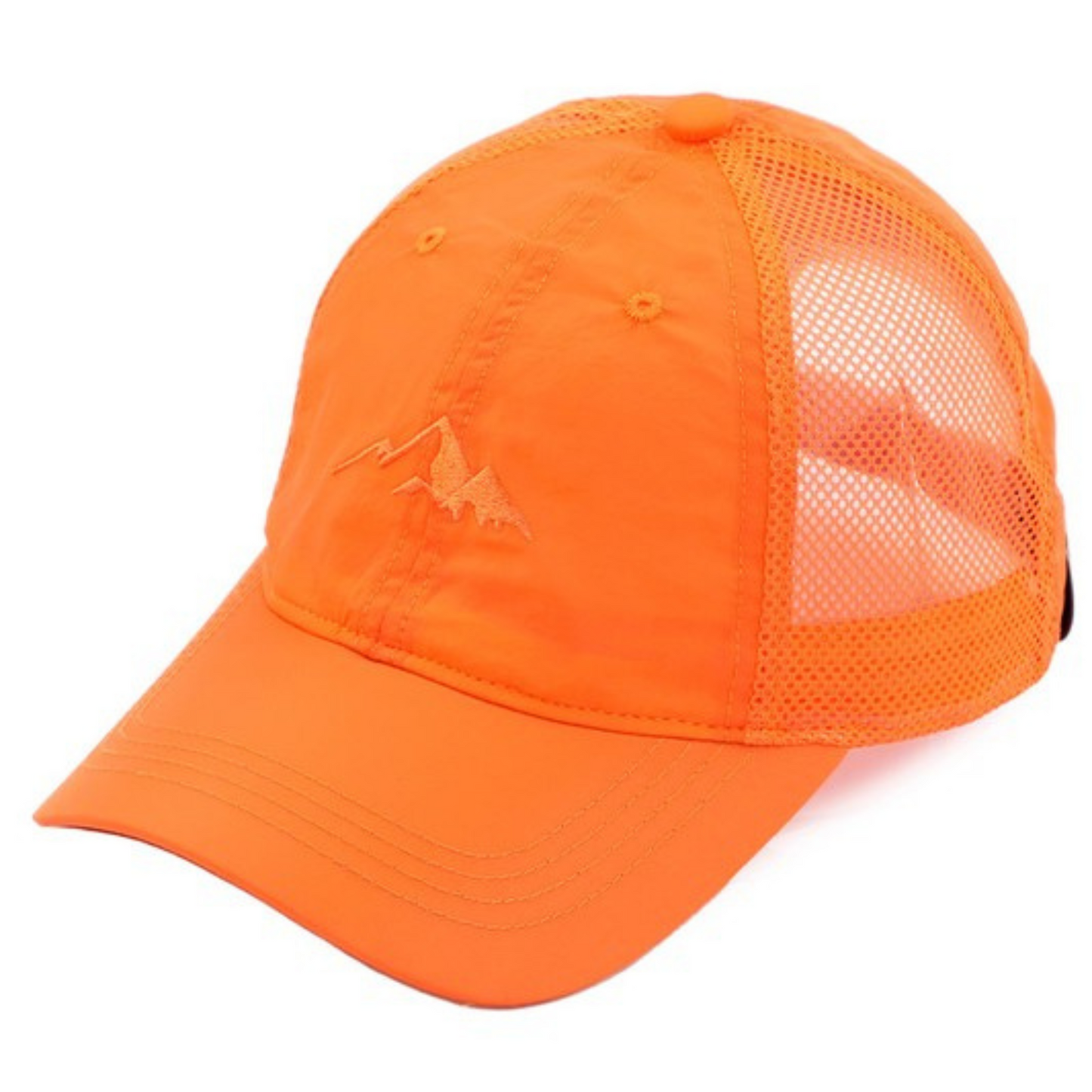 Weightless windbreaker baseball cap in orange