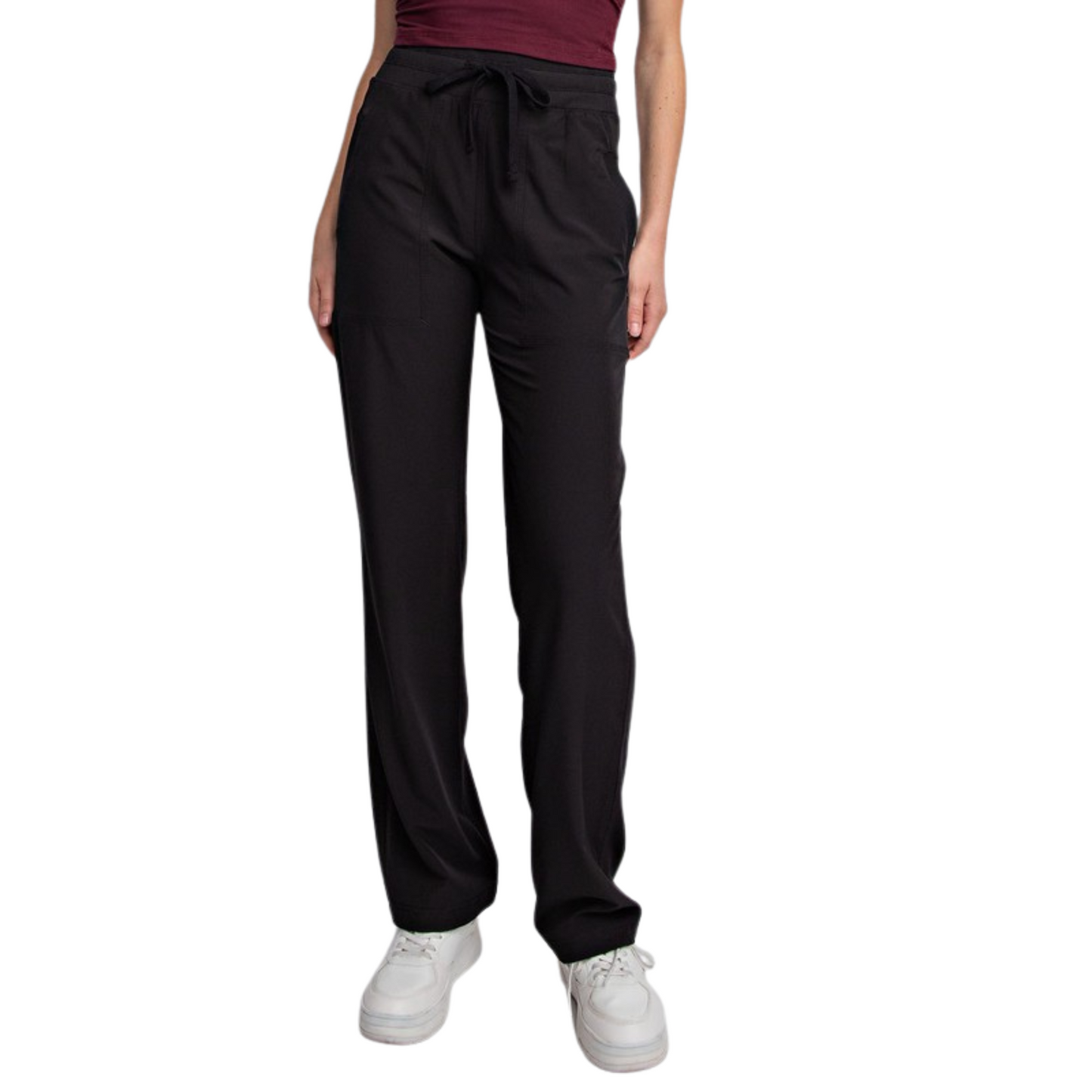 Crafted with oxford St Woven fabric, these Mid Rise Pants are perfect for any dance studio session. Designed for full length coverage, these black pants are both comfortable and stylish. Experience the durability and flexibility of the Oxford Mid Rise Pants.