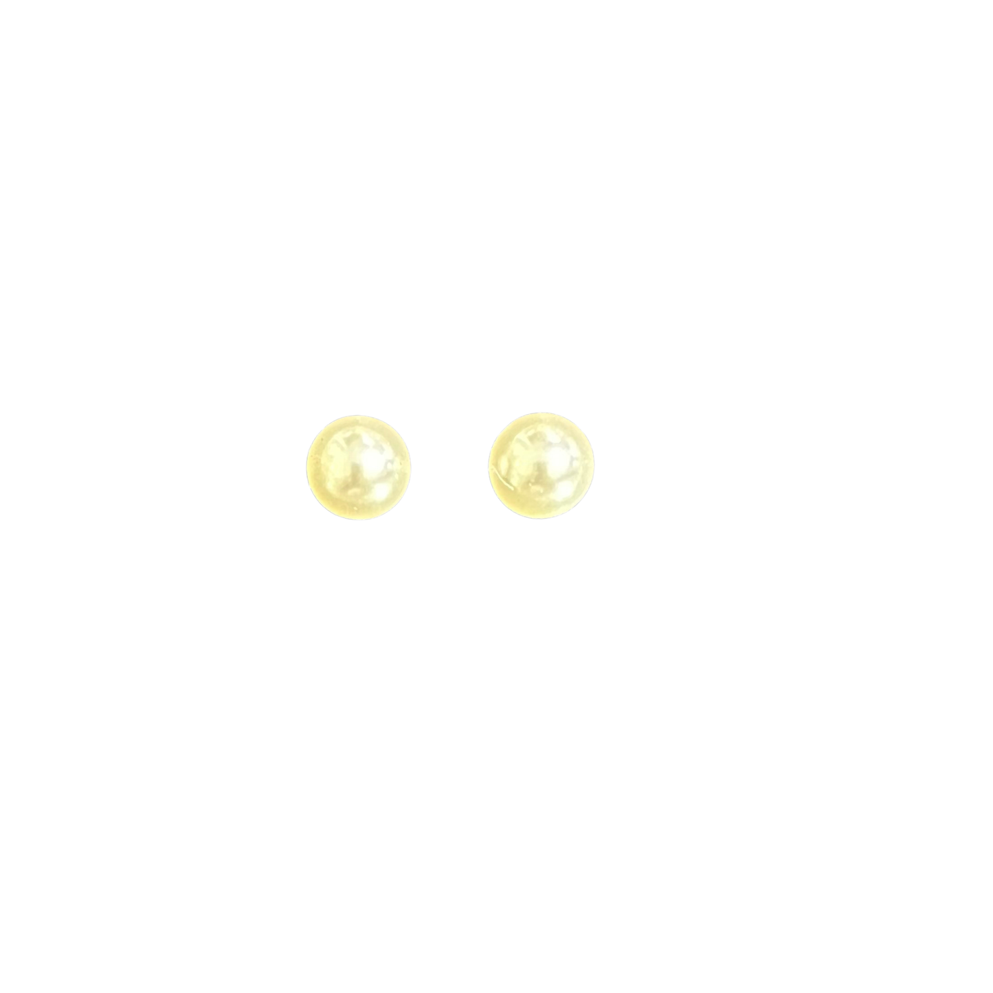 Elegant pearl stud earrings by Perdido Gems. Timeless sophistication in a compact, wearable design. Available in small, medium, and large sizes to suit your preference. Perfect for everyday elegance or special occasions.