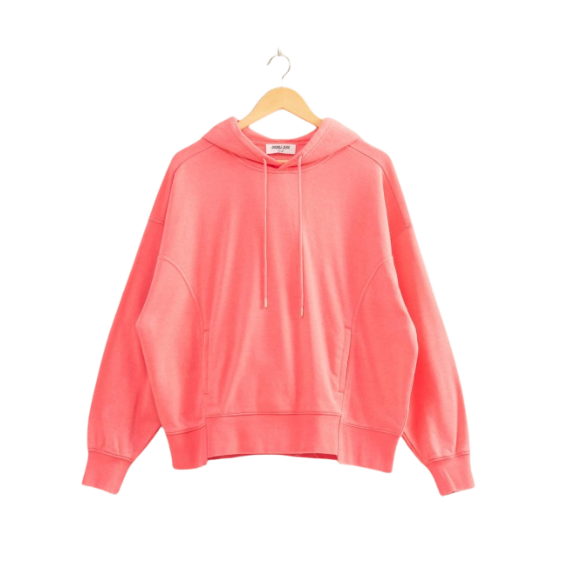 Oversized Hoodie in Taffy Pink