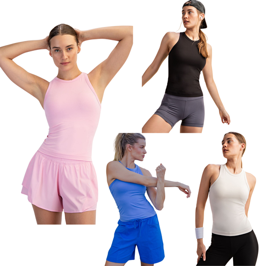 Slip into effortless comfort with this Rae Mode Butter Soft Racer Back Tank. Crafted in a gorgeous aqua splash blue, this sleeveless essential features a supportive racer back design perfect for layering or wearing solo. The ultra-soft fabric moves with you throughout your day, making it an ideal choice for casual wear, workouts, or weekend adventures. A versatile wardrobe staple that feels as good as it looks.