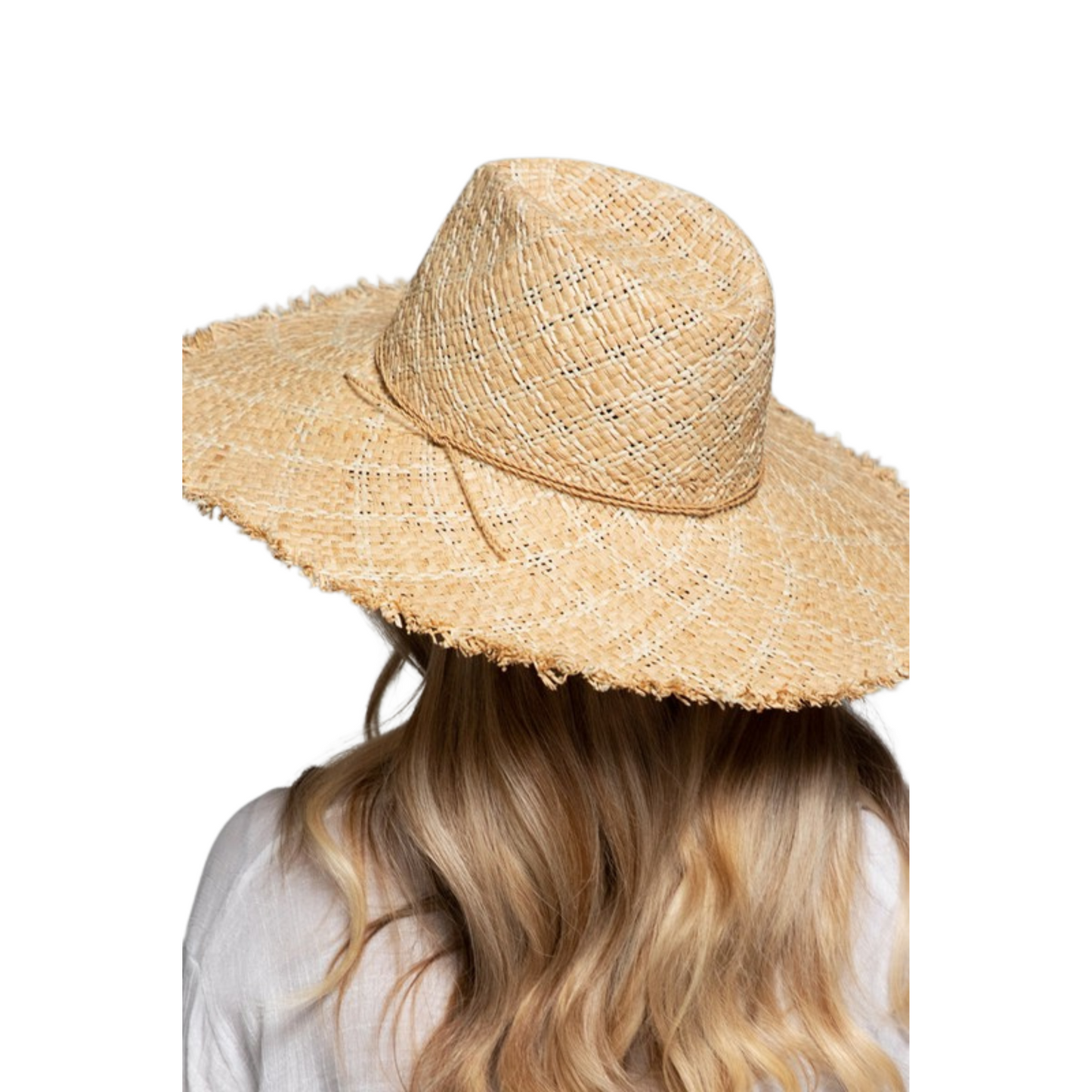 Stay cool and protected from the sun with our Raffia Sun Hat. Crafted with lightweight straw, this stylish hat offers up to 50 UV protection, making sure you stay cool and safe when enjoying a day at the beach.