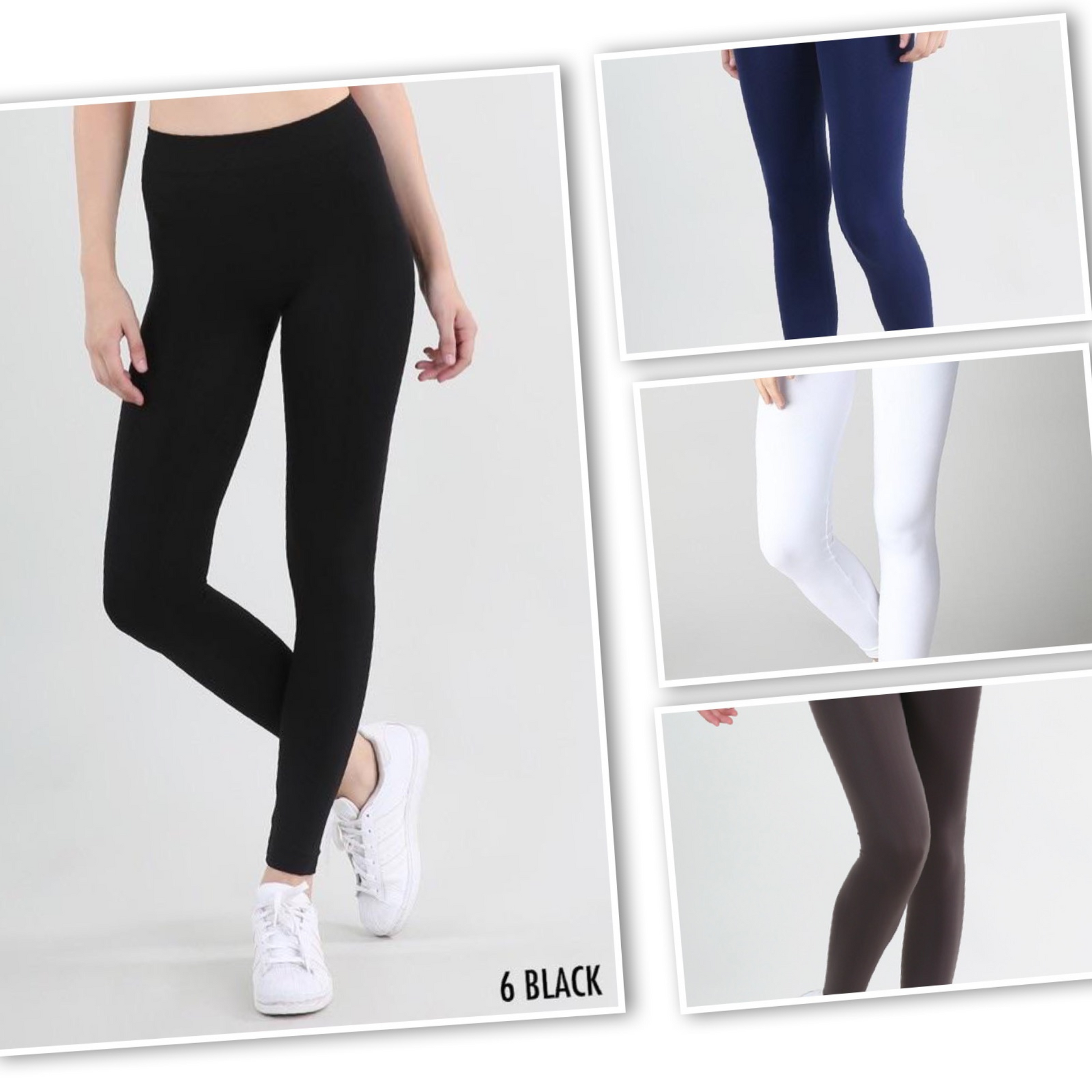 Nikibiki ankle length leggings. Available in a variety of colors