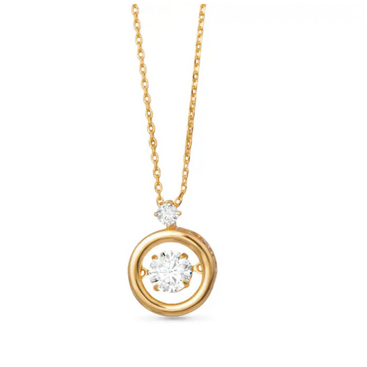 Elevate your style with the Amanda Blu Round Flutter CZ Necklace, featuring a delicate round design accented with sparkling cubic zirconia stones. Crafted in gold-tone metal, this short necklace offers a refined and versatile look perfect for both everyday wear and special occasions. Its expert craftsmanship ensures lasting shine and elegance, making it a timeless addition to your jewelry collection.