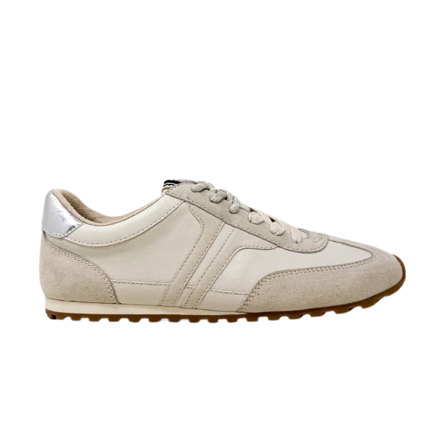 Introducing the ShuShop Sarah sneakers in a sophisticated light grey finish. These versatile shoes blend comfort with contemporary style, perfect for everyday wear. The sleek grey colorway pairs effortlessly with any outfit, from casual jeans to athleisure looks. Designed with quality craftsmanship, the Sarah sneakers deliver reliable support and durability for all-day confidence. 