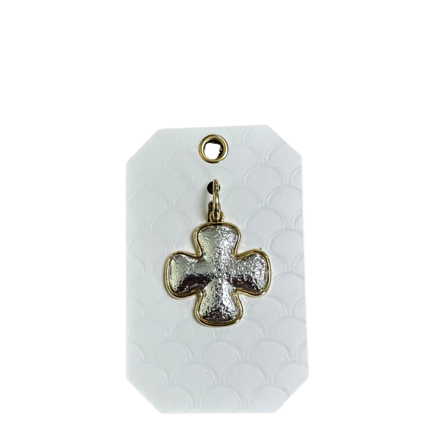 Scarf Charm in silver and gold