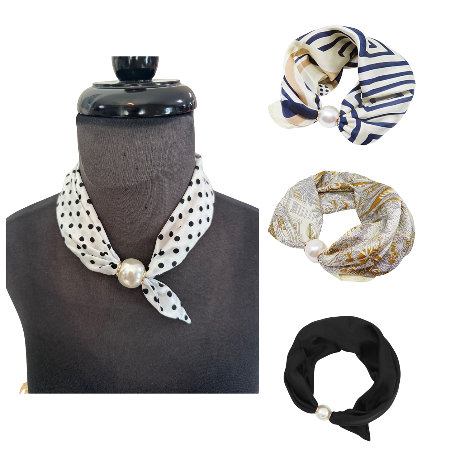 Elevate your everyday style with this versatile scarf necklace from Golden Stella. Featuring a lustrous pearl magnetic closure, it effortlessly transitions from casual to sophisticated. Available in a curated selection of colors and styles, this lightweight accessory adds dimension to any outfit while keeping you comfortable throughout the day. Perfect for layering or wearing solo, it's the modern accessory every wardrobe needs.
