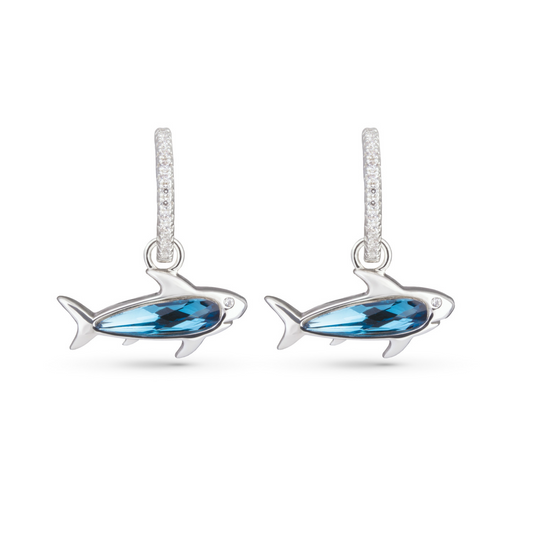 Shark Dangle Earrings
