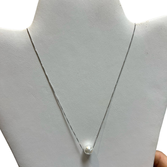 Single Pearl Necklace