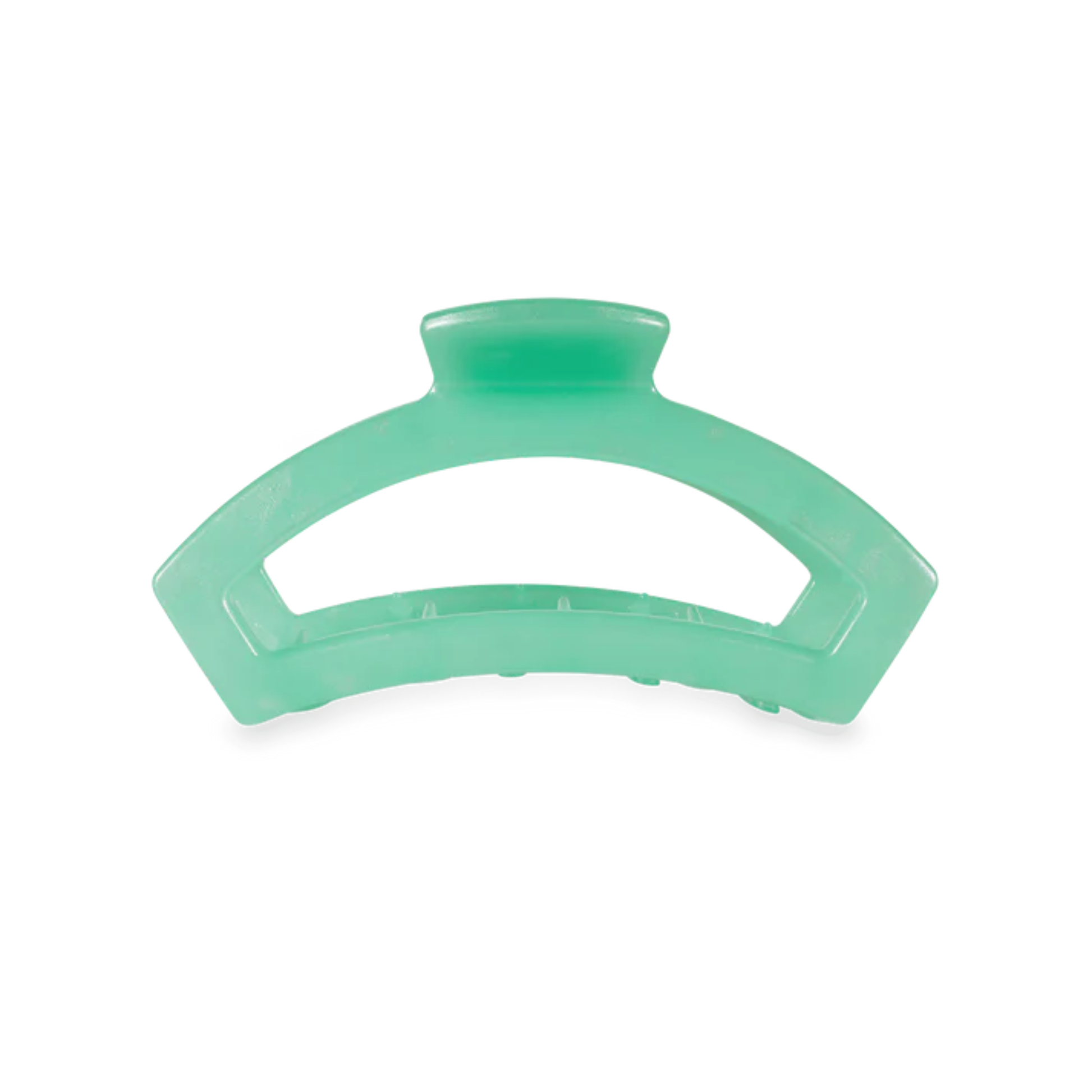 Small spring splash open hair claw